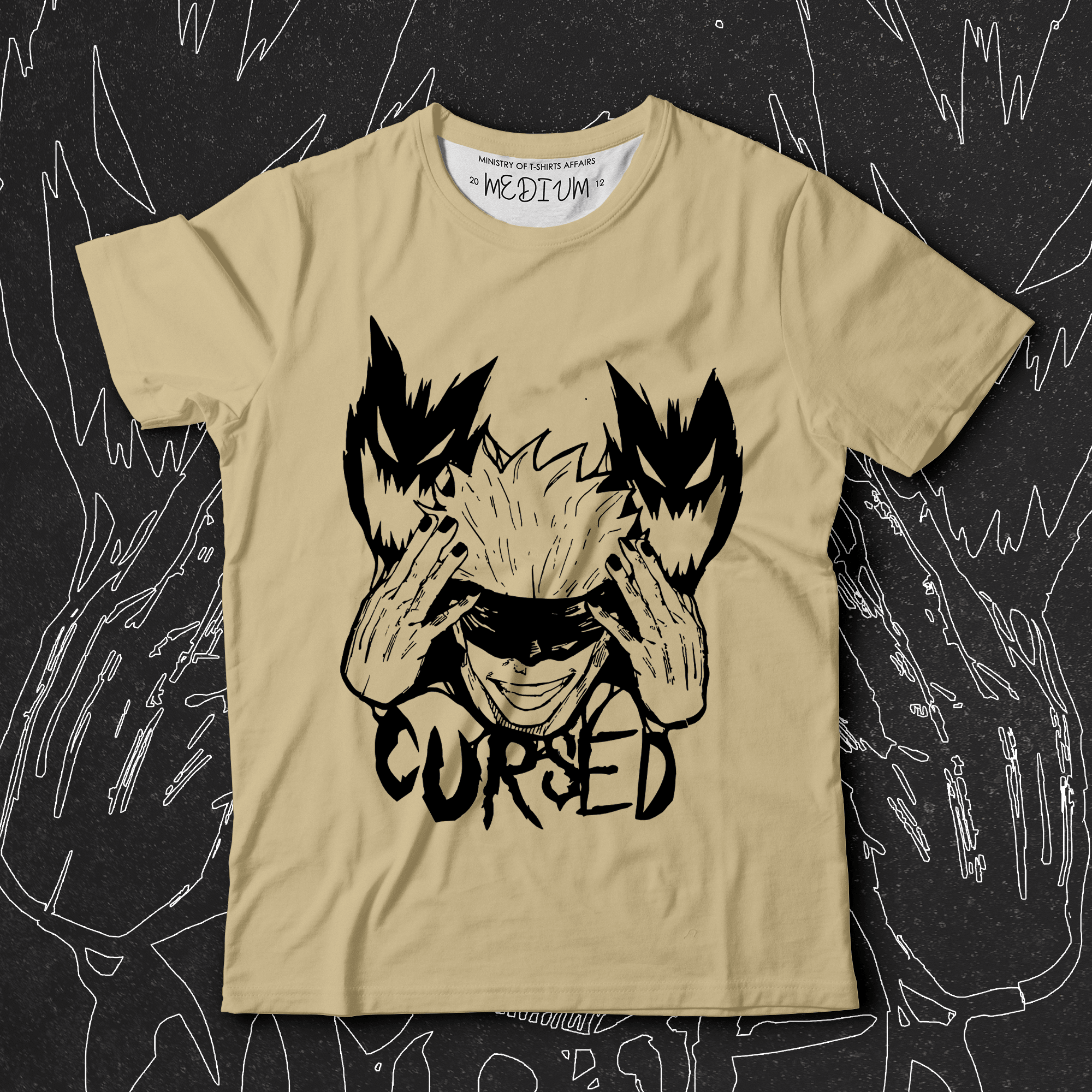 Gojo Cursed - Ministry Of T-Shirt's Affairs