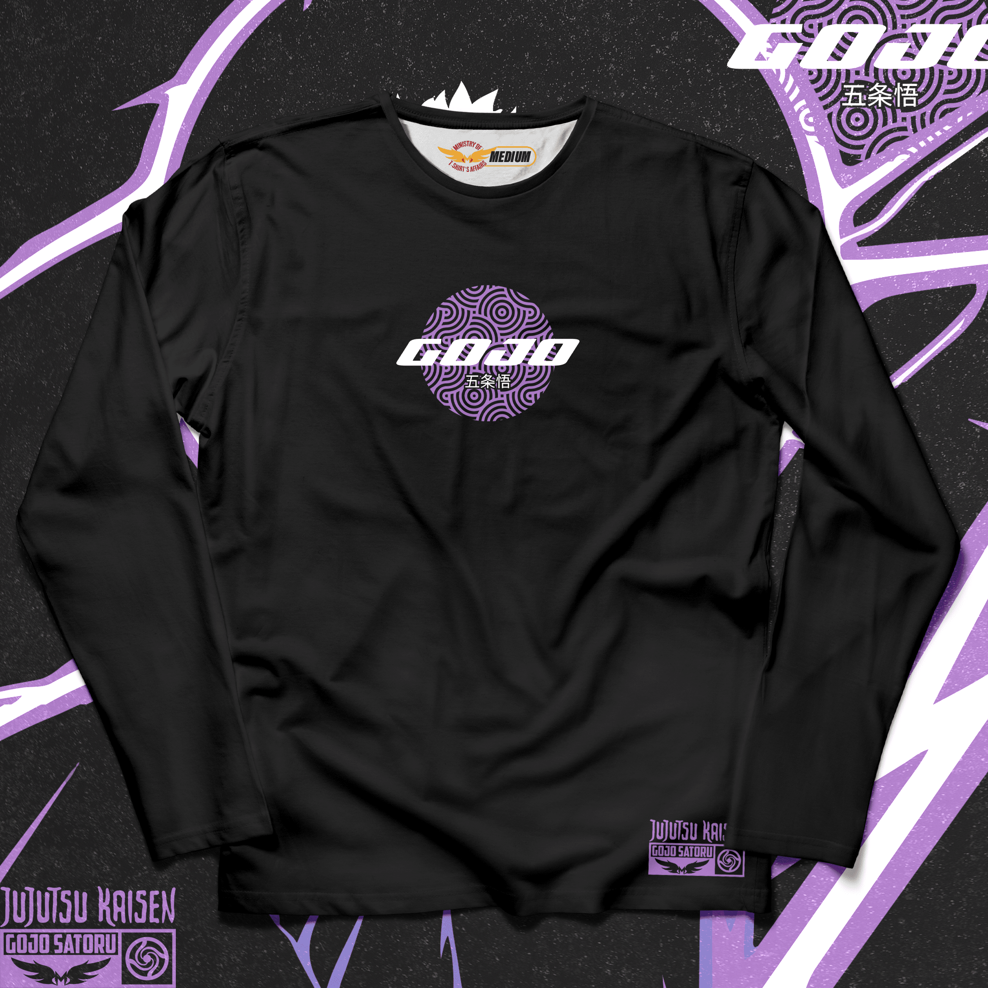 Gojo II Long Sleeves - Ministry Of T-Shirt's Affairs