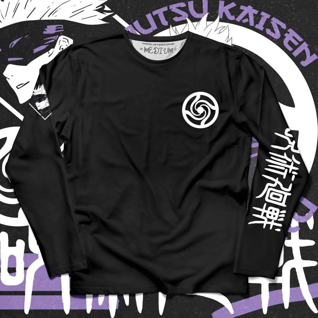 Gojo Long Sleeves - Ministry Of T-Shirt's Affairs