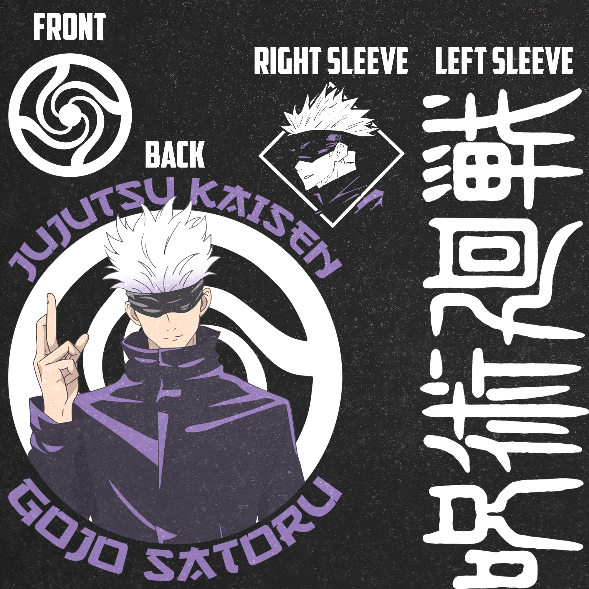 Gojo Long Sleeves - Ministry Of T-Shirt's Affairs