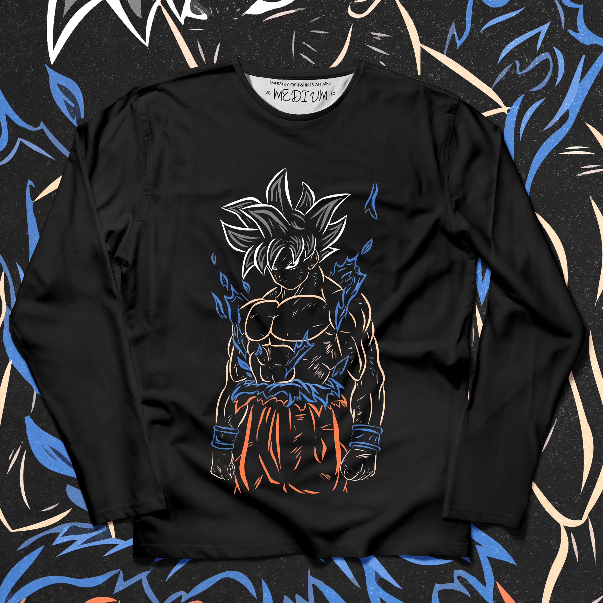 Goku II Long Sleeves - Ministry Of T-Shirt's Affairs