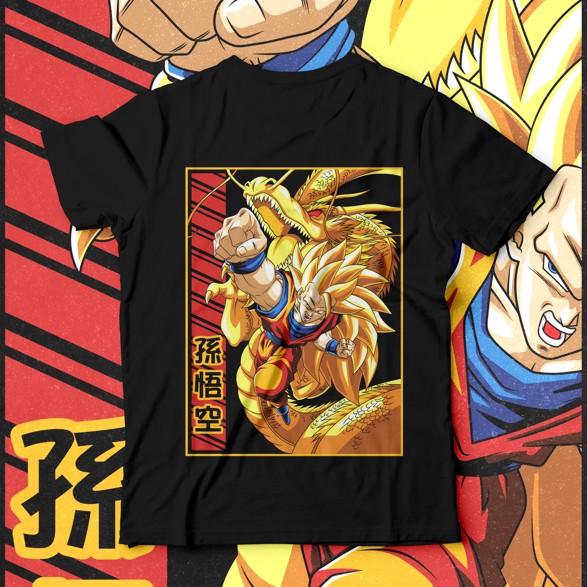 Goku Super Siyan III - Ministry Of T-Shirt's Affairs
