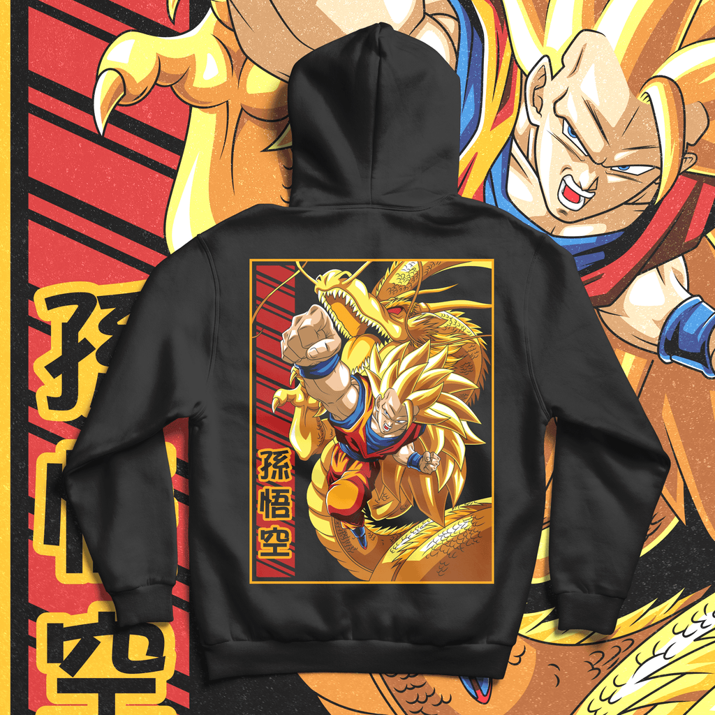 Goku Super Siyan III Hoodie - Ministry Of T-Shirt's Affairs