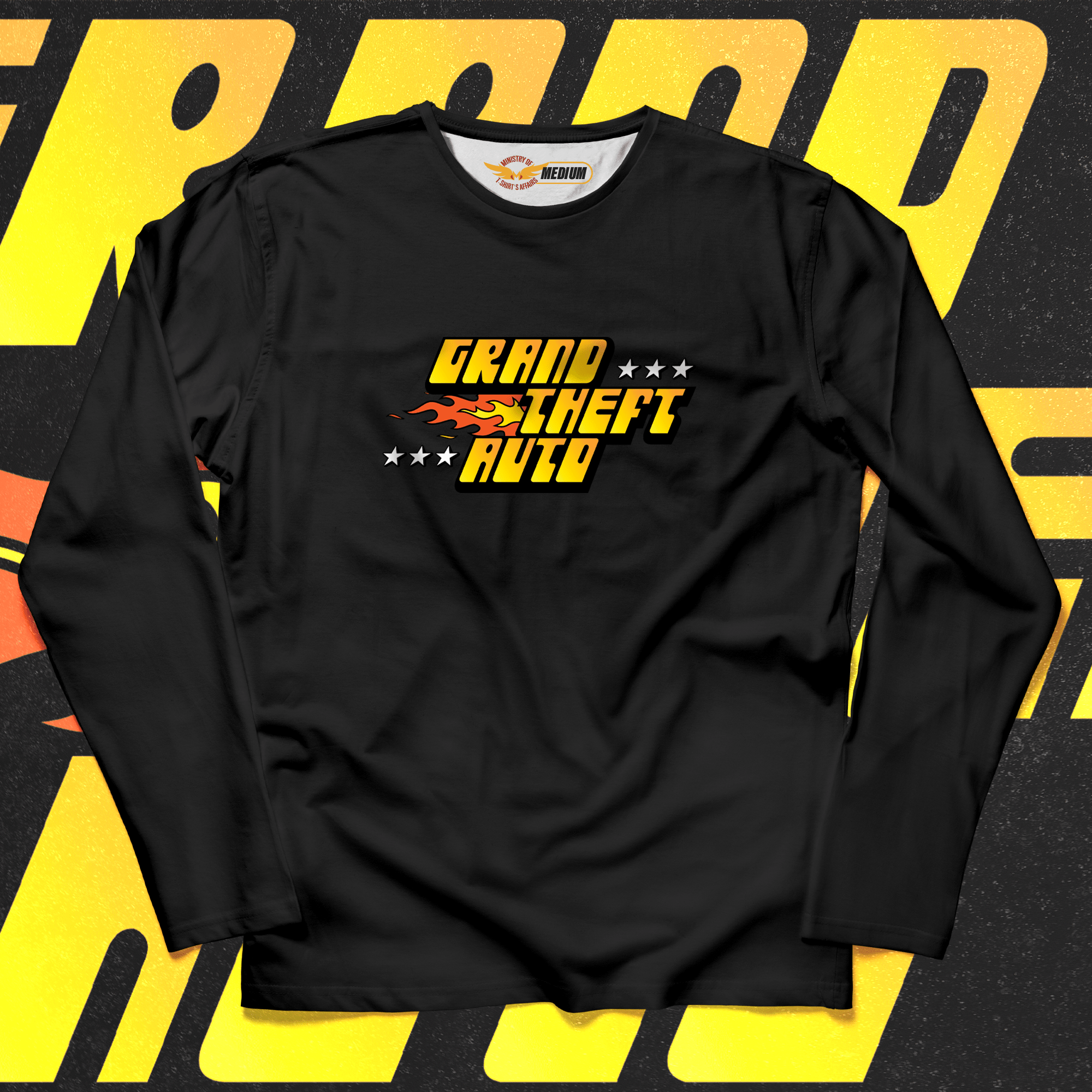 GTA Classic Long Sleeves - Ministry Of T-Shirt's Affairs
