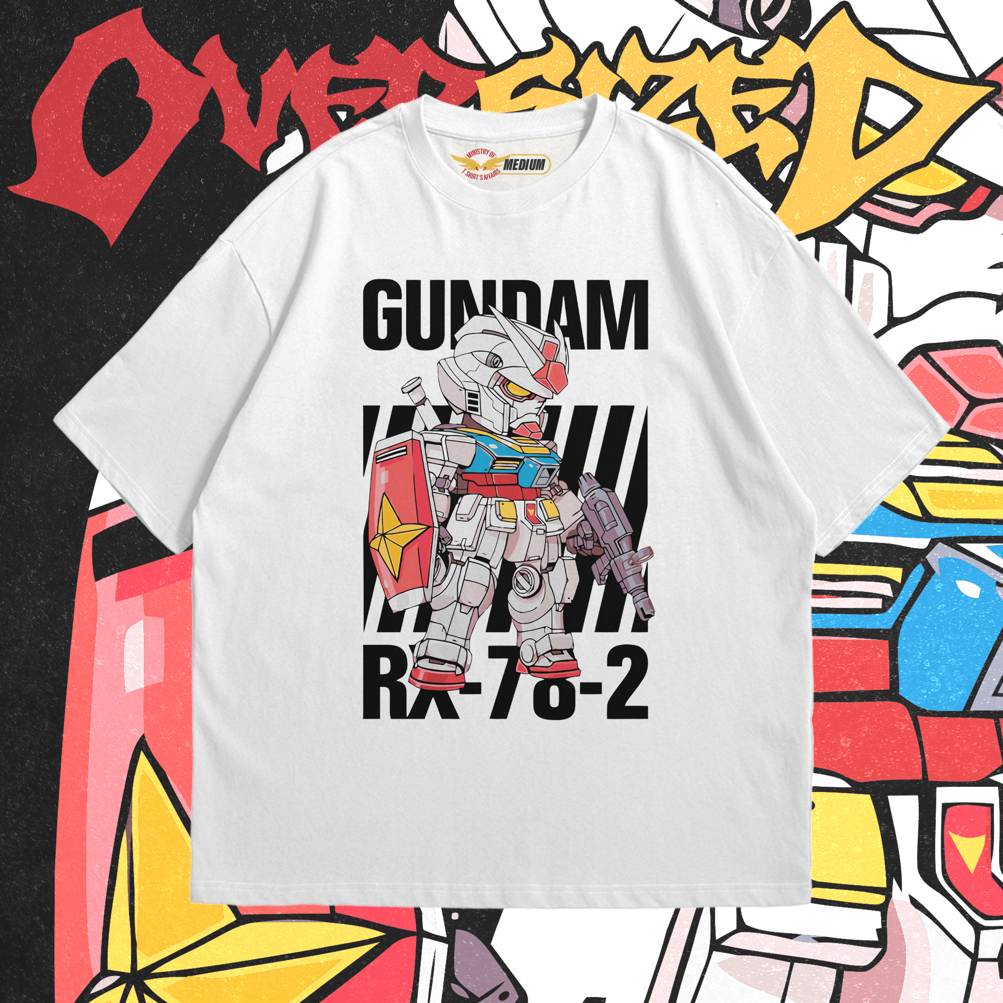 Gundam Oversized - Ministry Of T-Shirt's Affairs