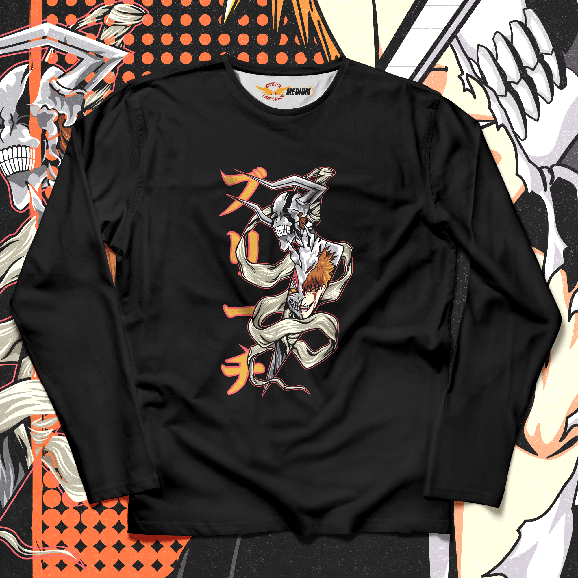 Ichigo Long Sleeves - Ministry Of T-Shirt's Affairs