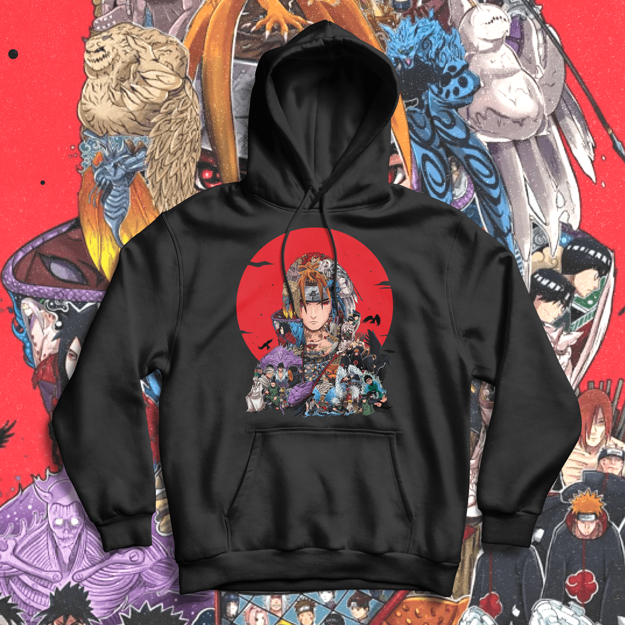 Itachi Uchiha III Hoodie - Ministry Of T-Shirt's Affairs