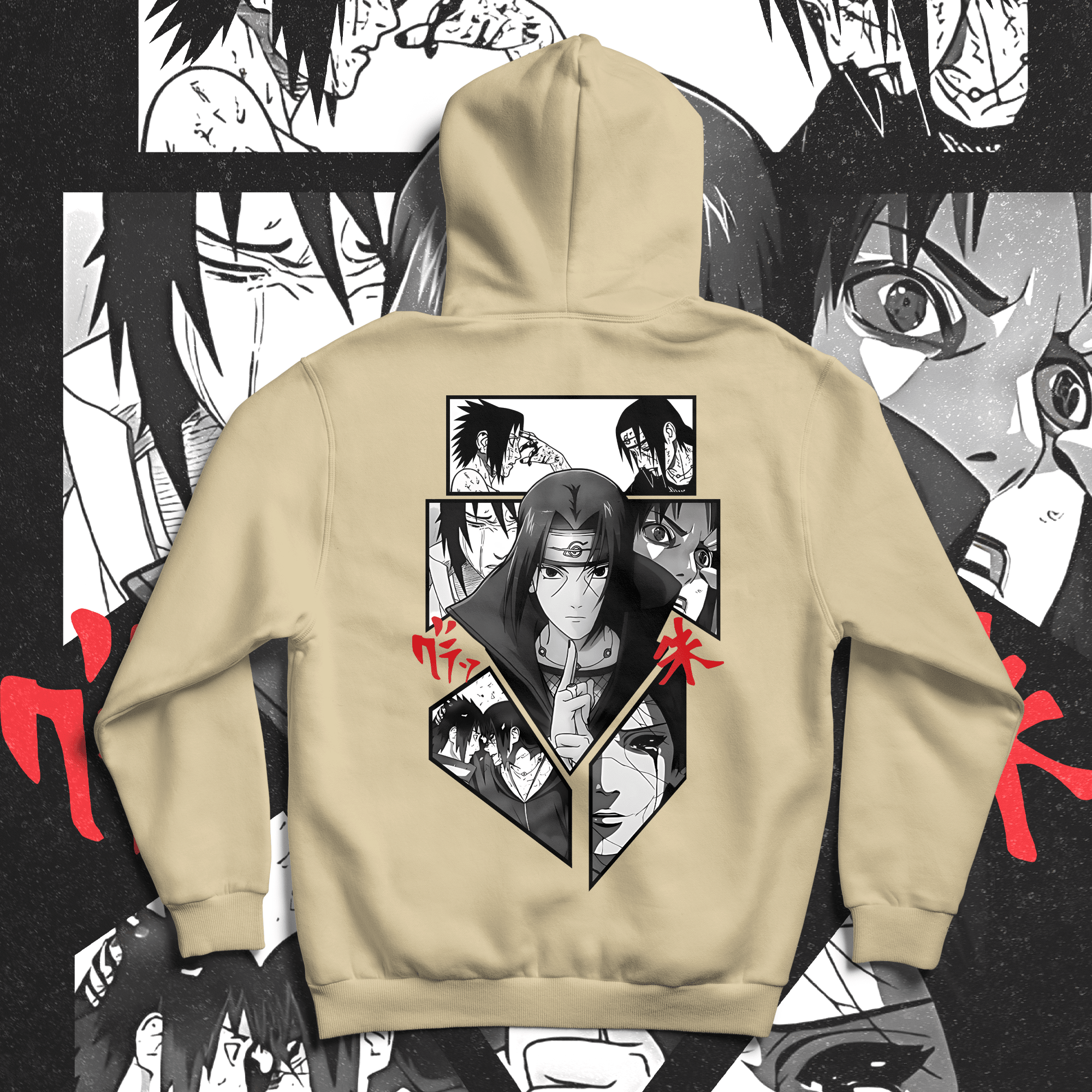 Itachi Uchiha IV Hoodie - Ministry Of T-Shirt's Affairs
