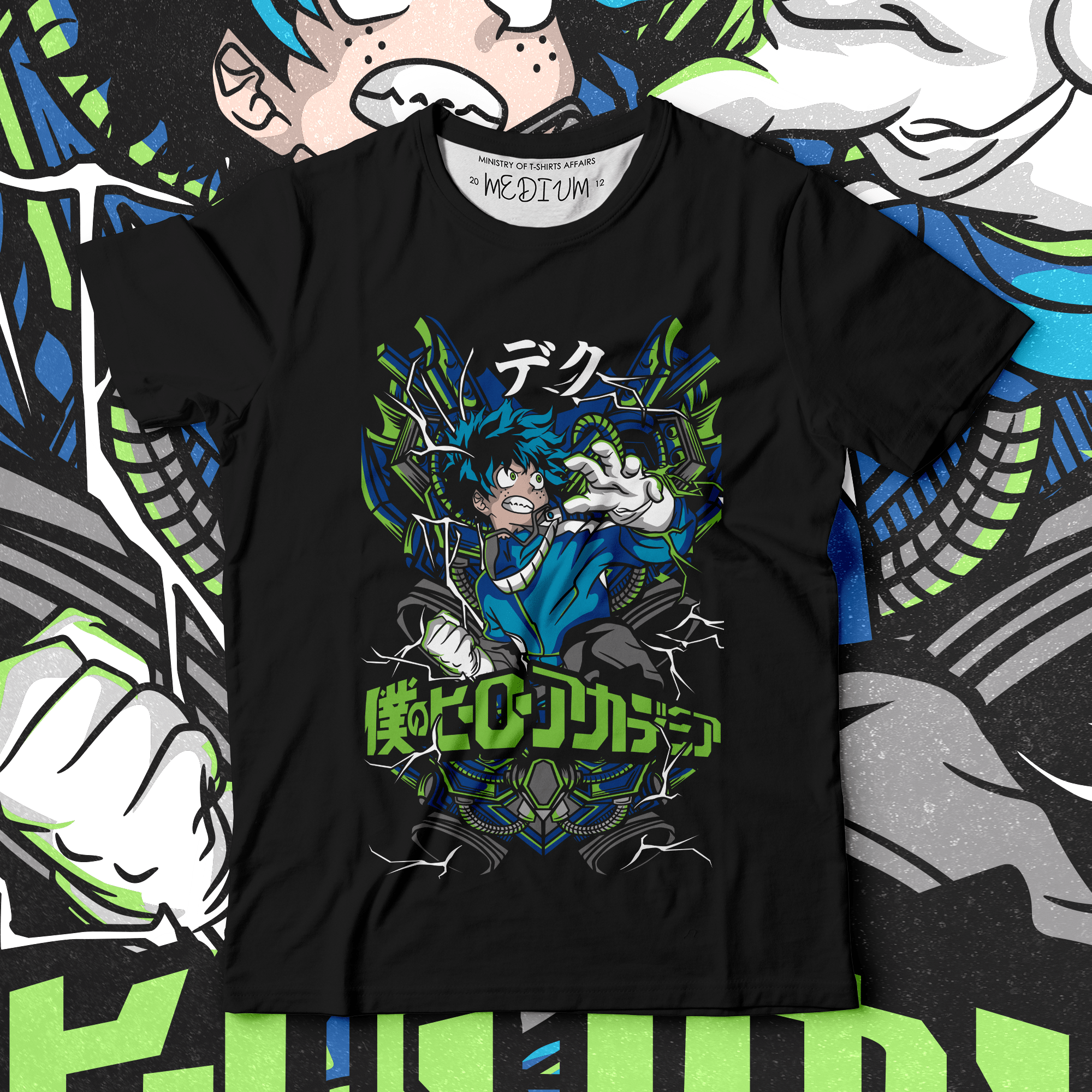 Izuku Midoriya - Ministry Of T-Shirt's Affairs