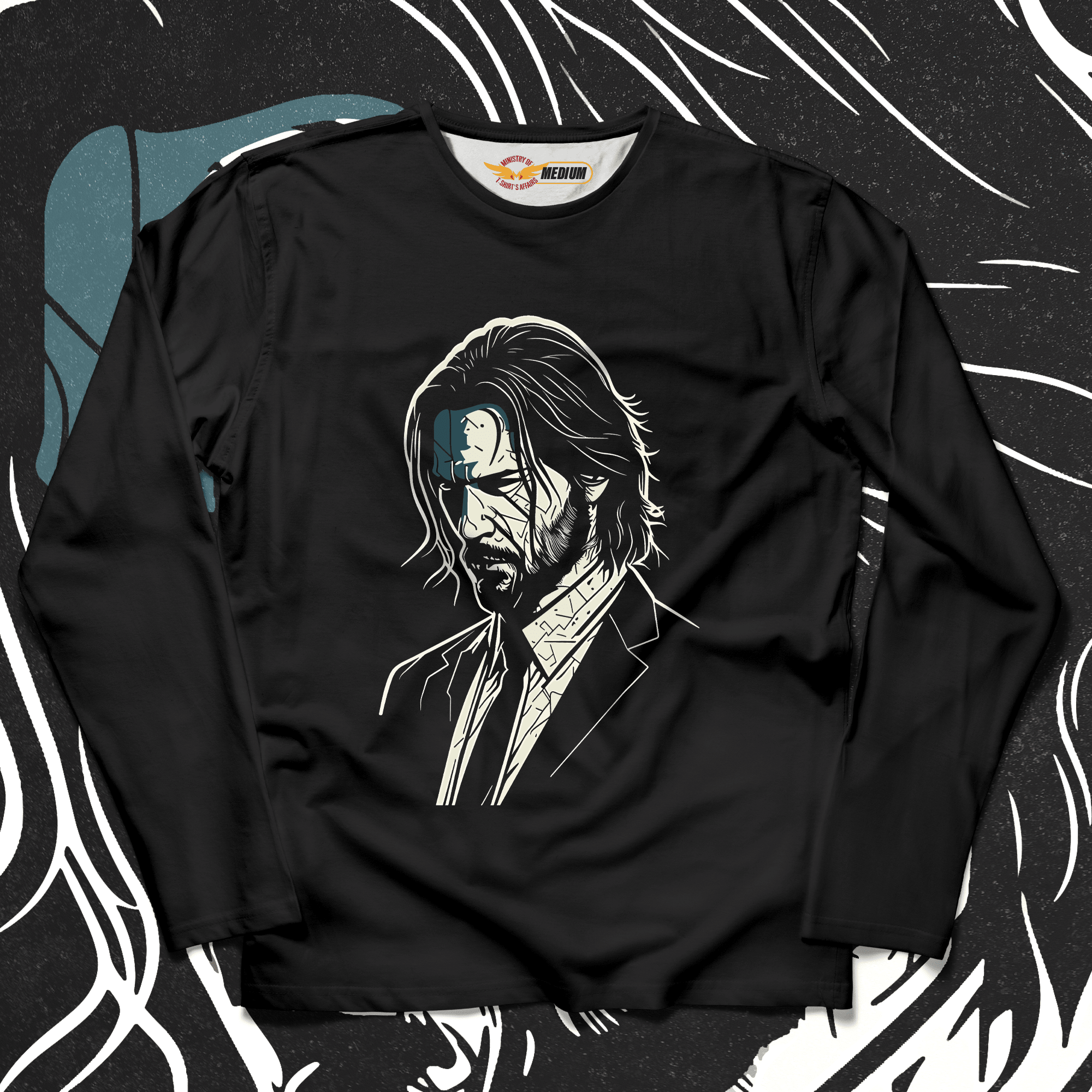 J. Wick Long Sleeves - Ministry Of T-Shirt's Affairs