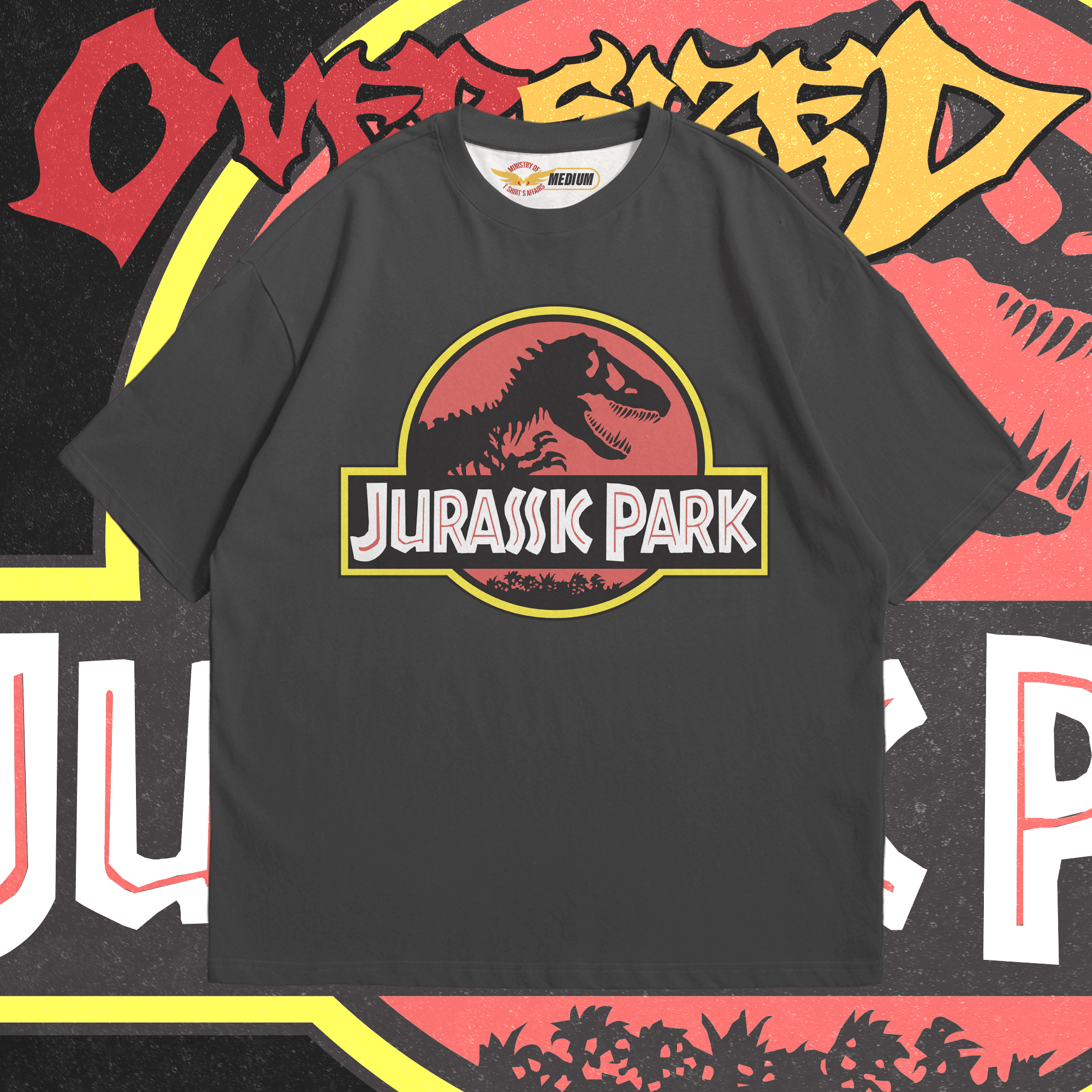 Jurassic Park Oversized - Ministry Of T-Shirt's Affairs