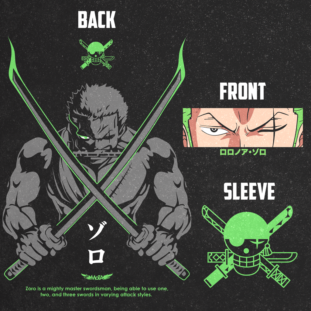 Zoro II Long Sleeves - Ministry of T-Shirt's Affairs