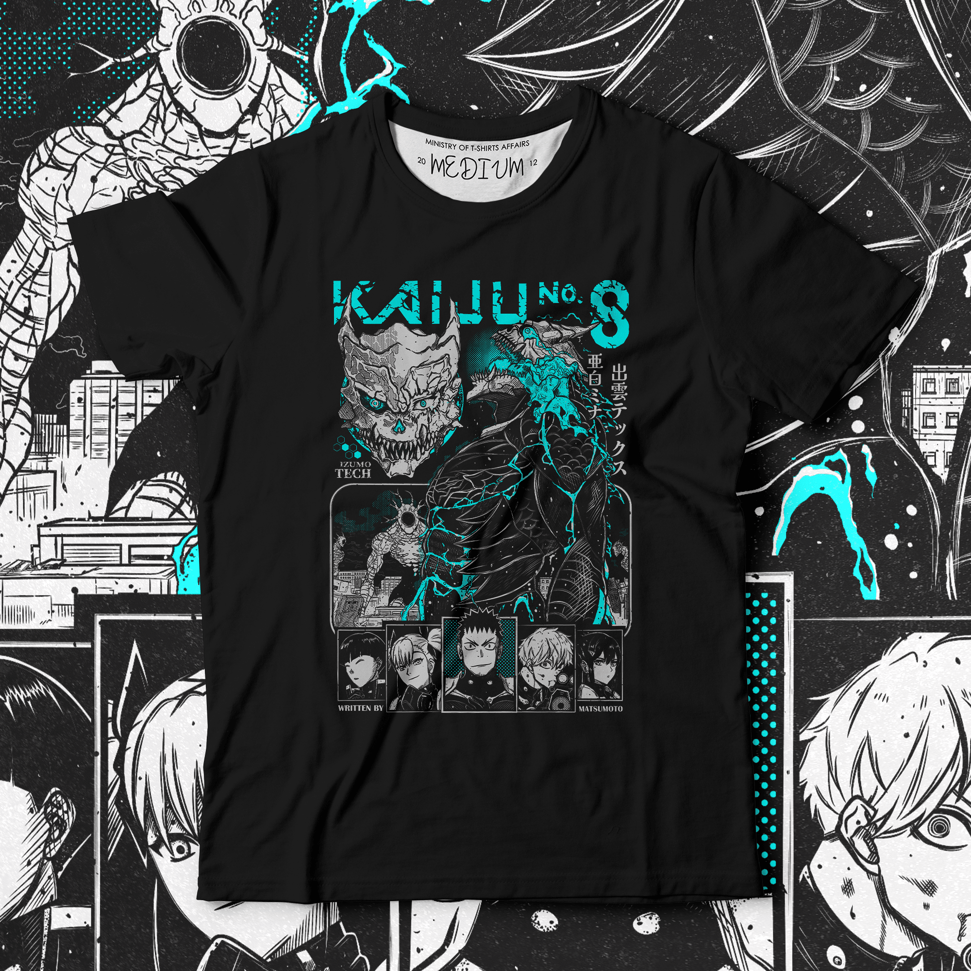 Kaiju no 8 II - Ministry Of T-Shirt's Affairs