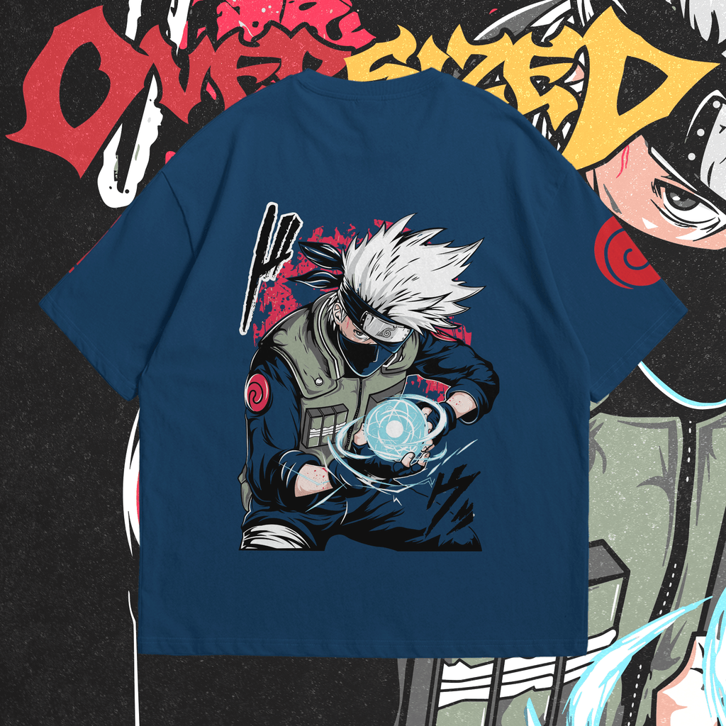 Kakashi X Oversized - Ministry Of T-Shirt's Affairs