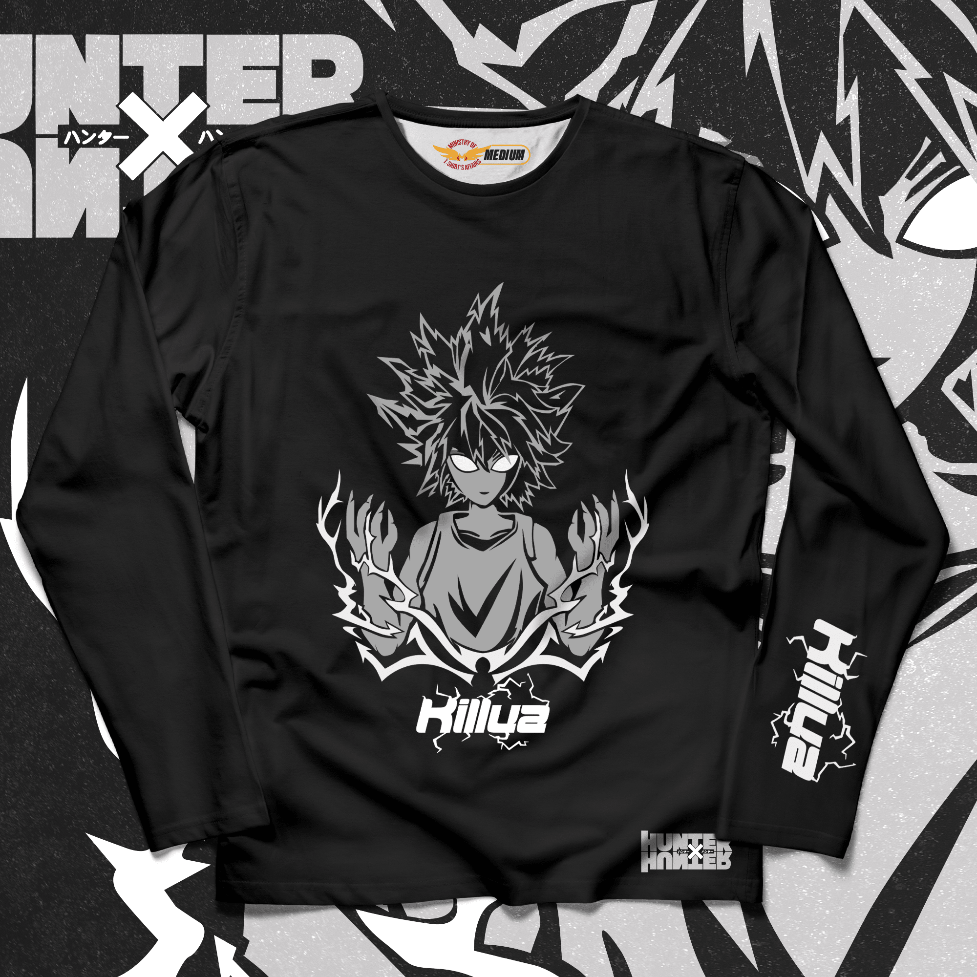 Killua Long Sleeves - Ministry Of T-Shirt's Affairs