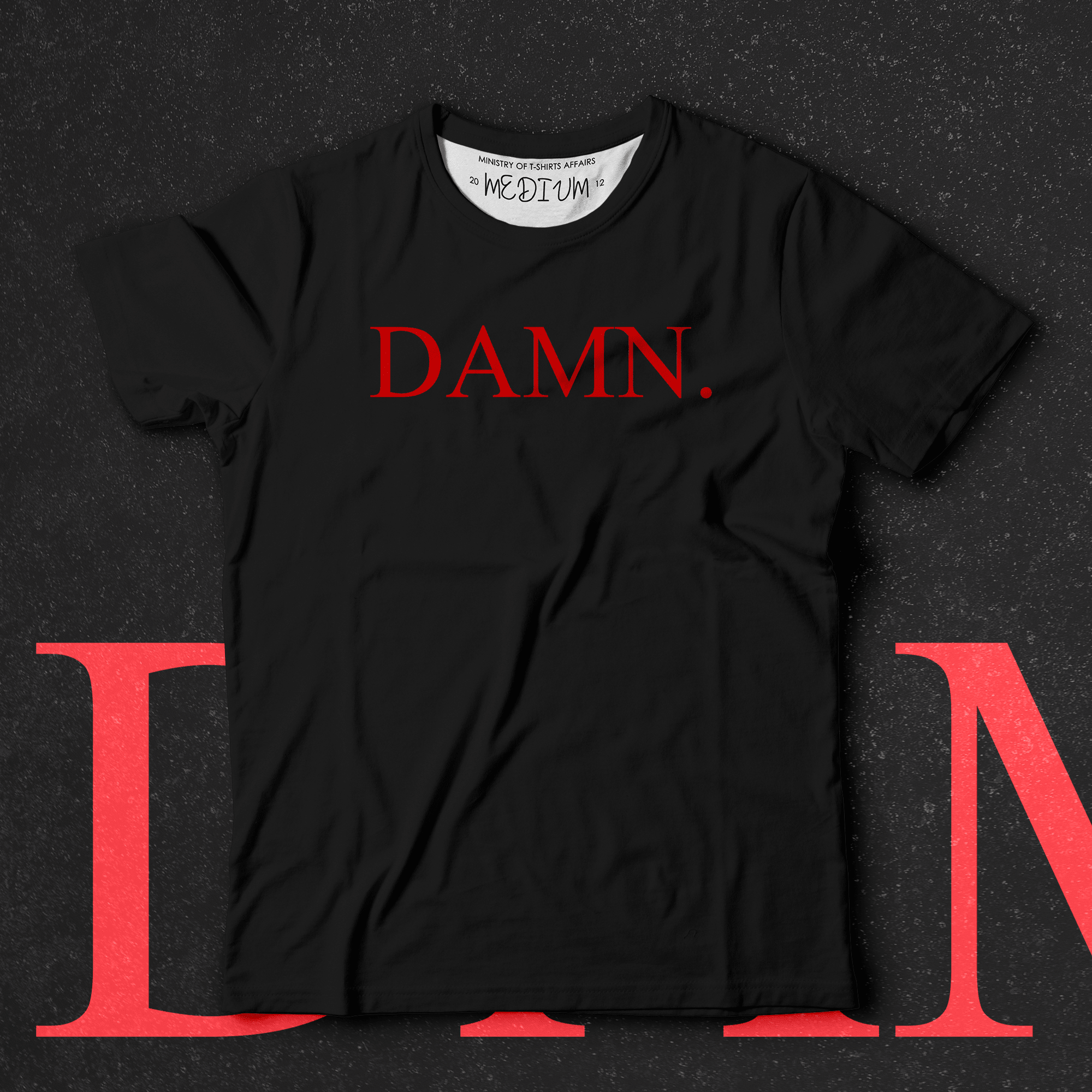 KL DAMN. - Ministry Of T-Shirt's Affairs