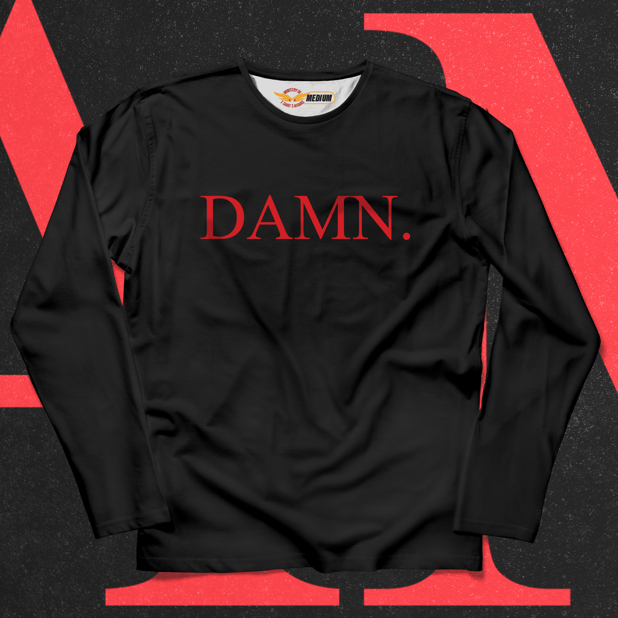 KL Damn Long Sleeves - Ministry Of T-Shirt's Affairs
