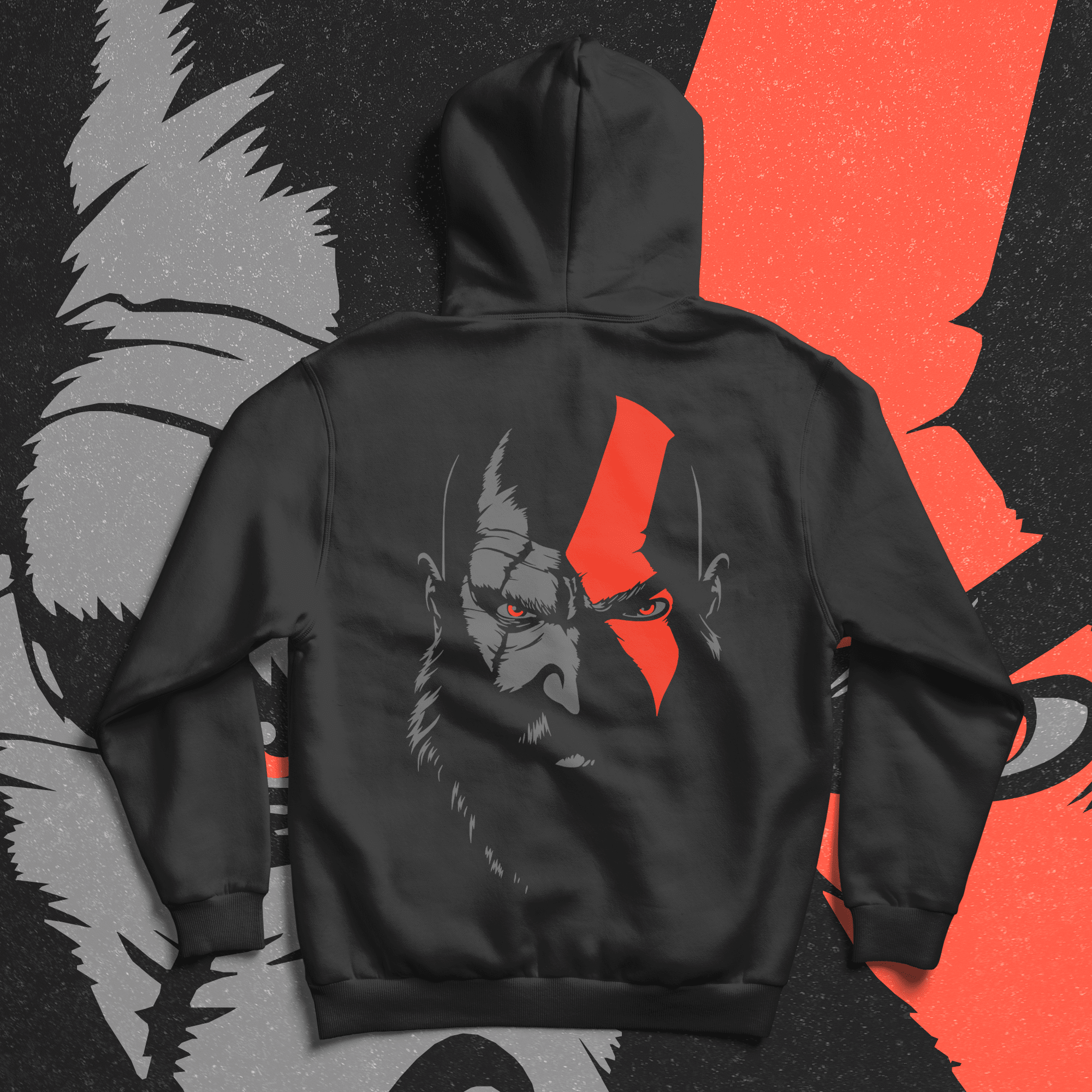 Kratos Hoodie - Ministry Of T-Shirt's Affairs