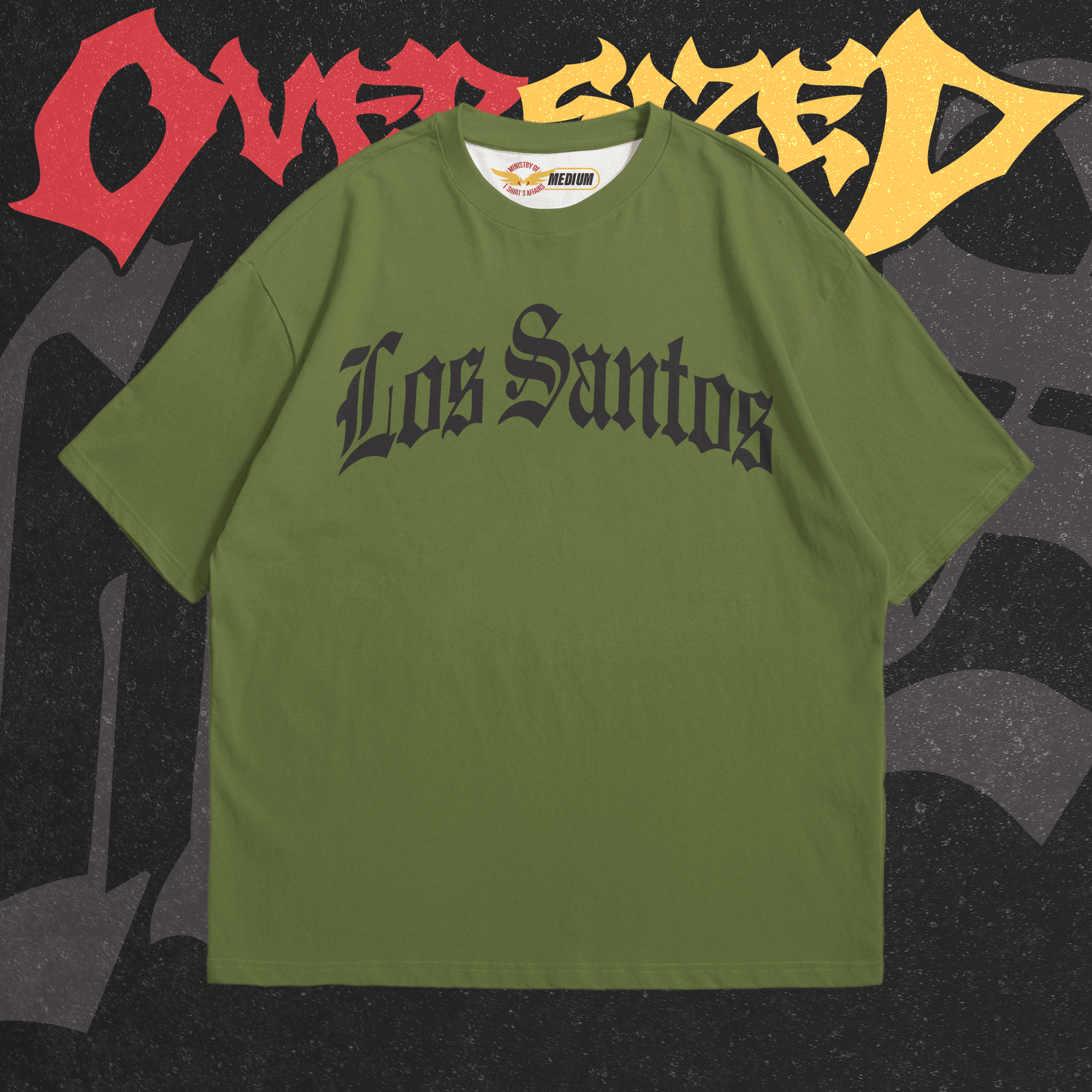 Los Santos Oversized - Ministry Of T-Shirt's Affairs