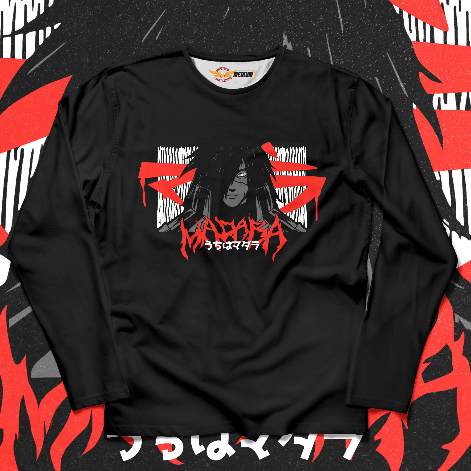 Madara II Long Sleeves - Ministry Of T-Shirt's Affairs