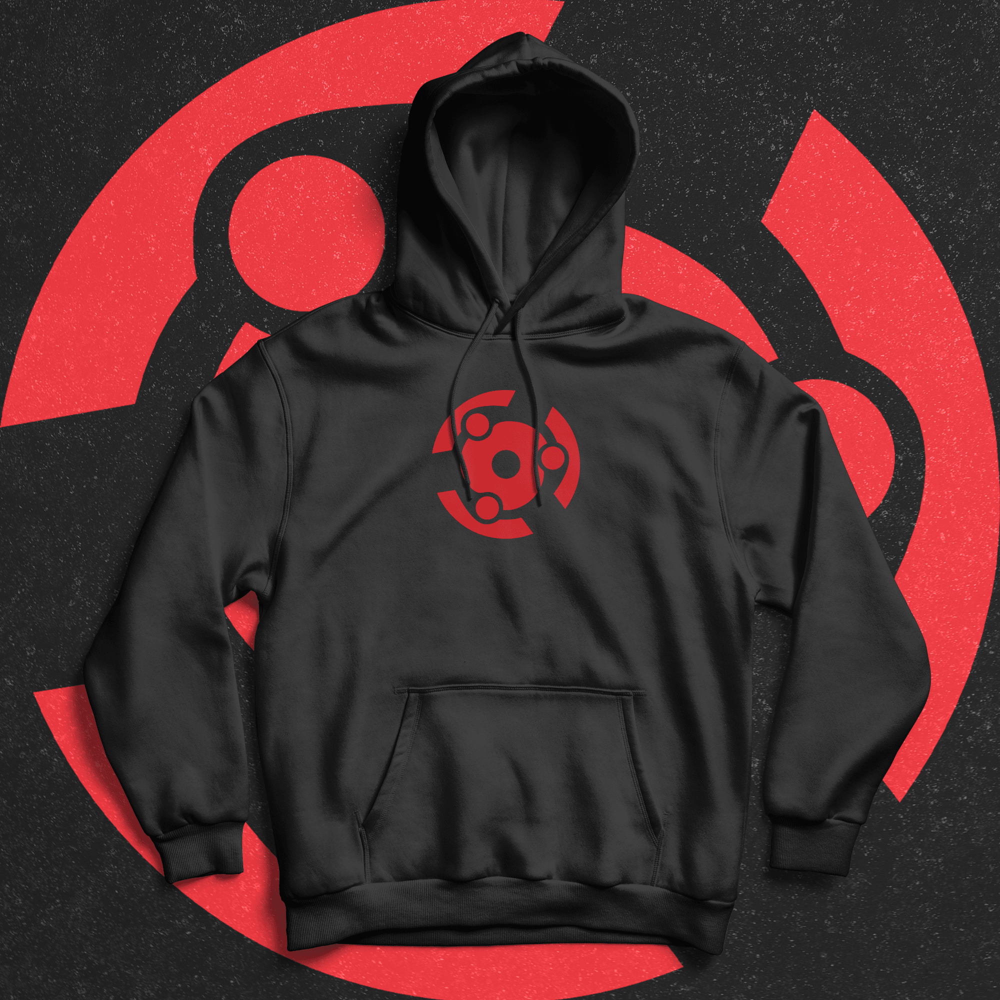 Madara Sharingan Hoodie - Ministry Of T-Shirt's Affairs