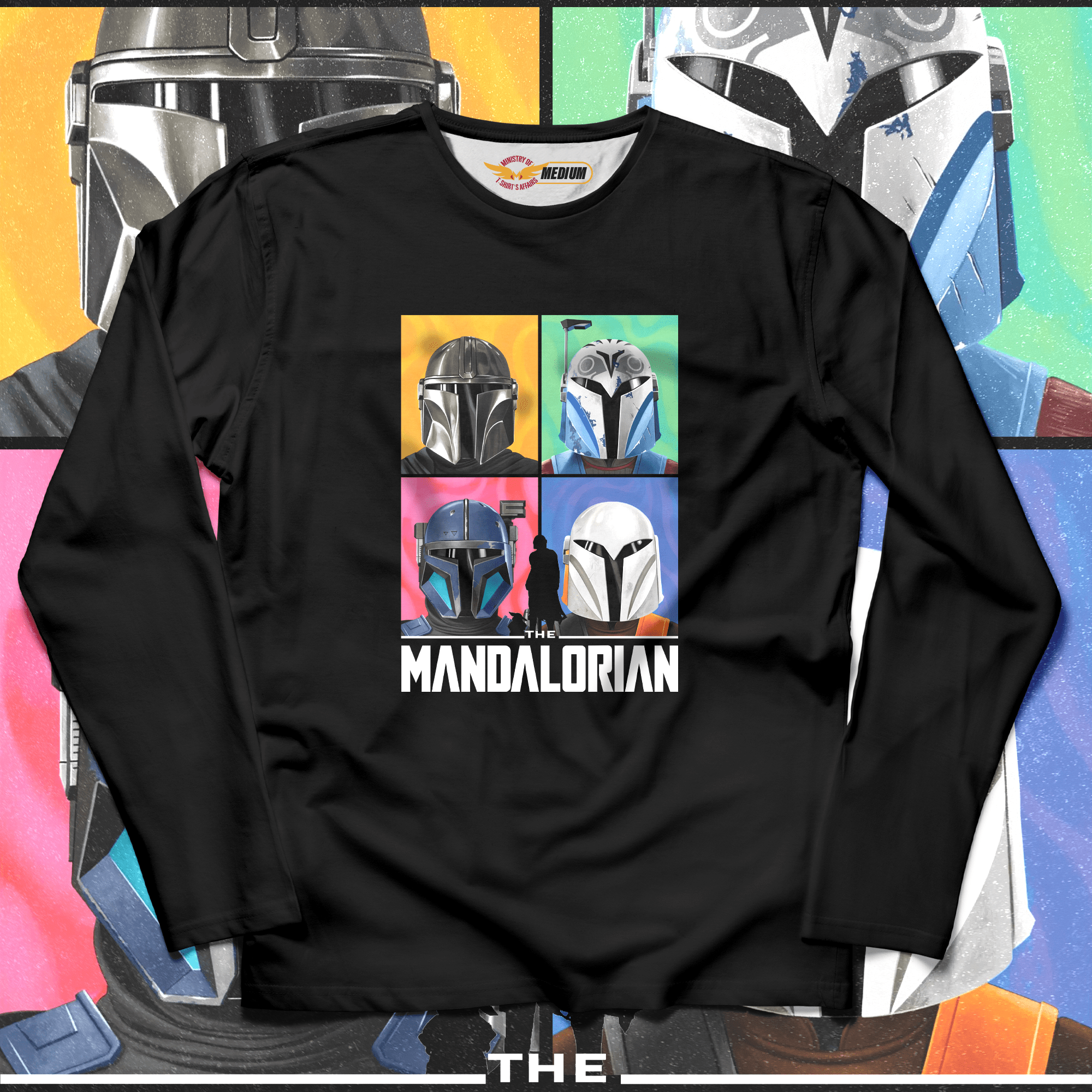 Mandalorian Long Sleeves - Ministry Of T-Shirt's Affairs