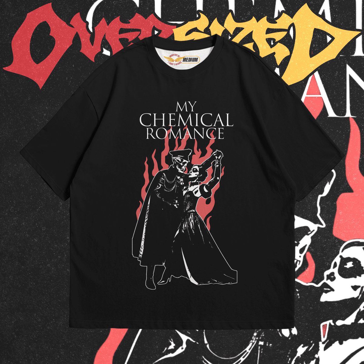 MCR Oversized - Ministry Of T-Shirt's Affairs