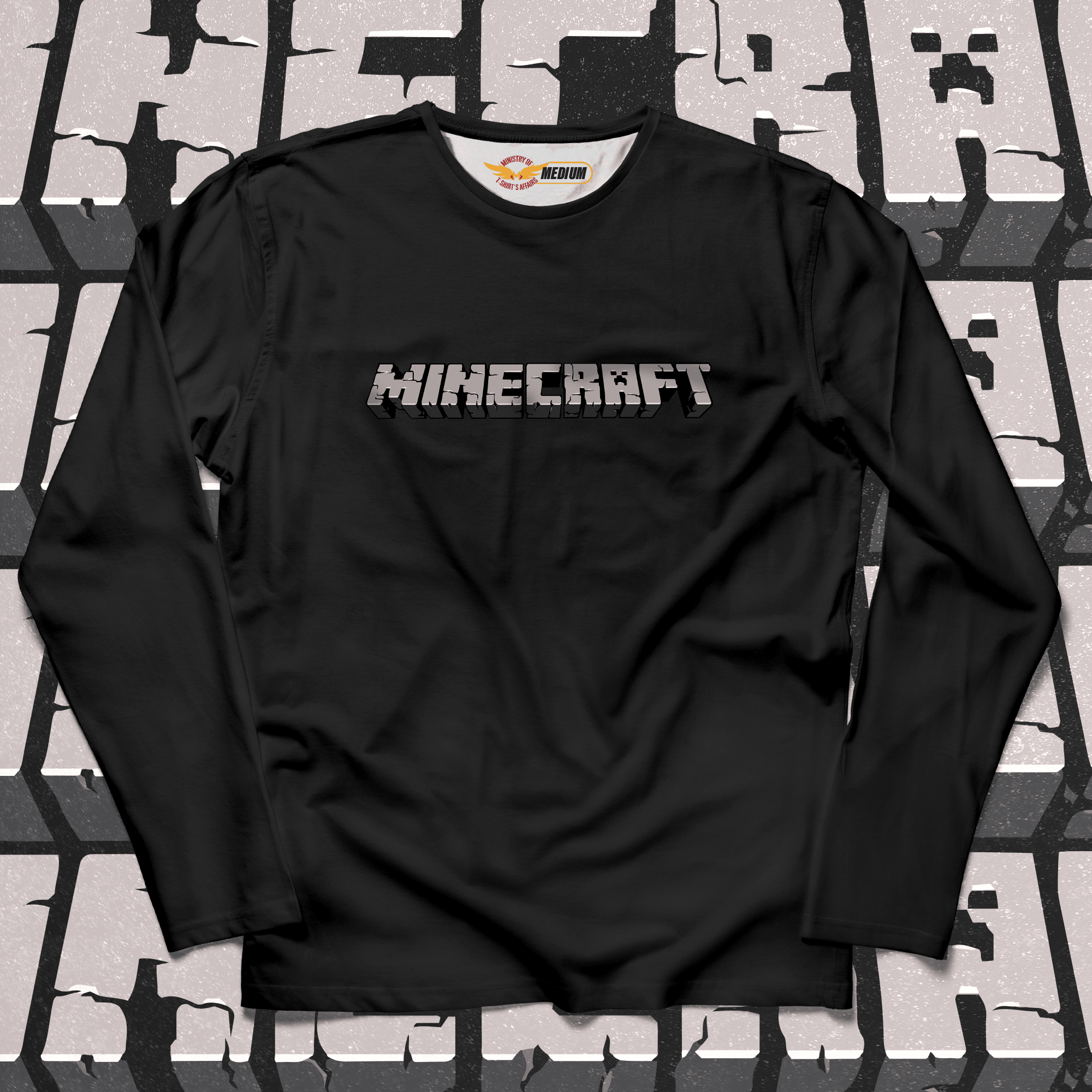 MCraft Long Sleeves - Ministry Of T-Shirt's Affairs