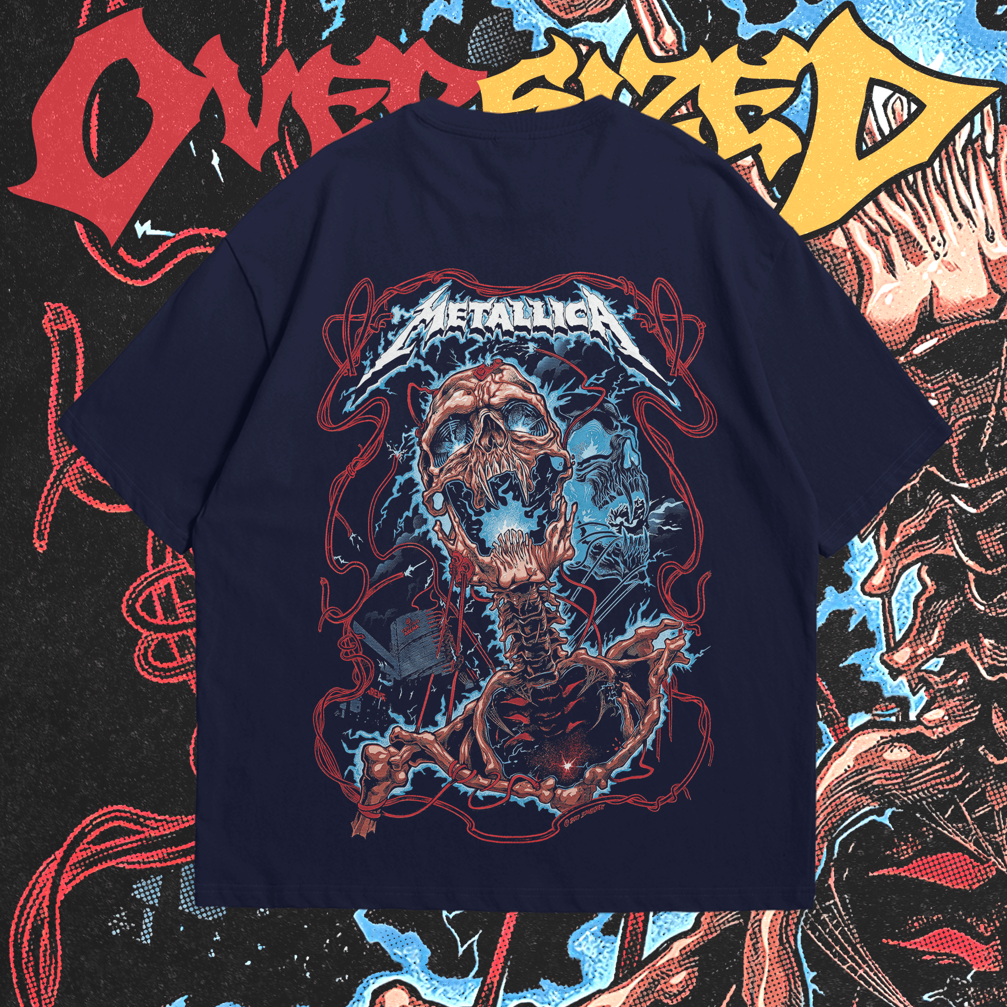 Metallica III Oversized - Ministry Of T-Shirt's Affairs