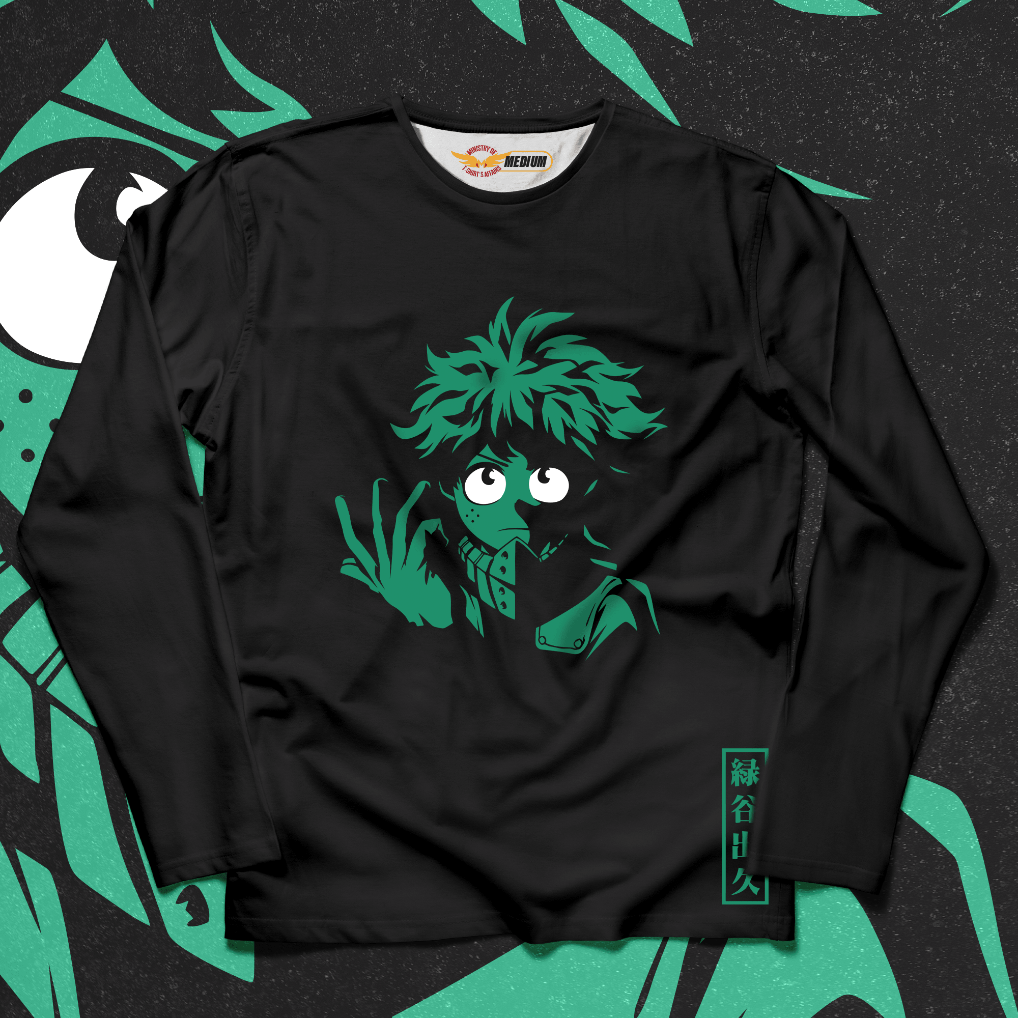 MHA Izuku Long Sleeves - Ministry Of T-Shirt's Affairs