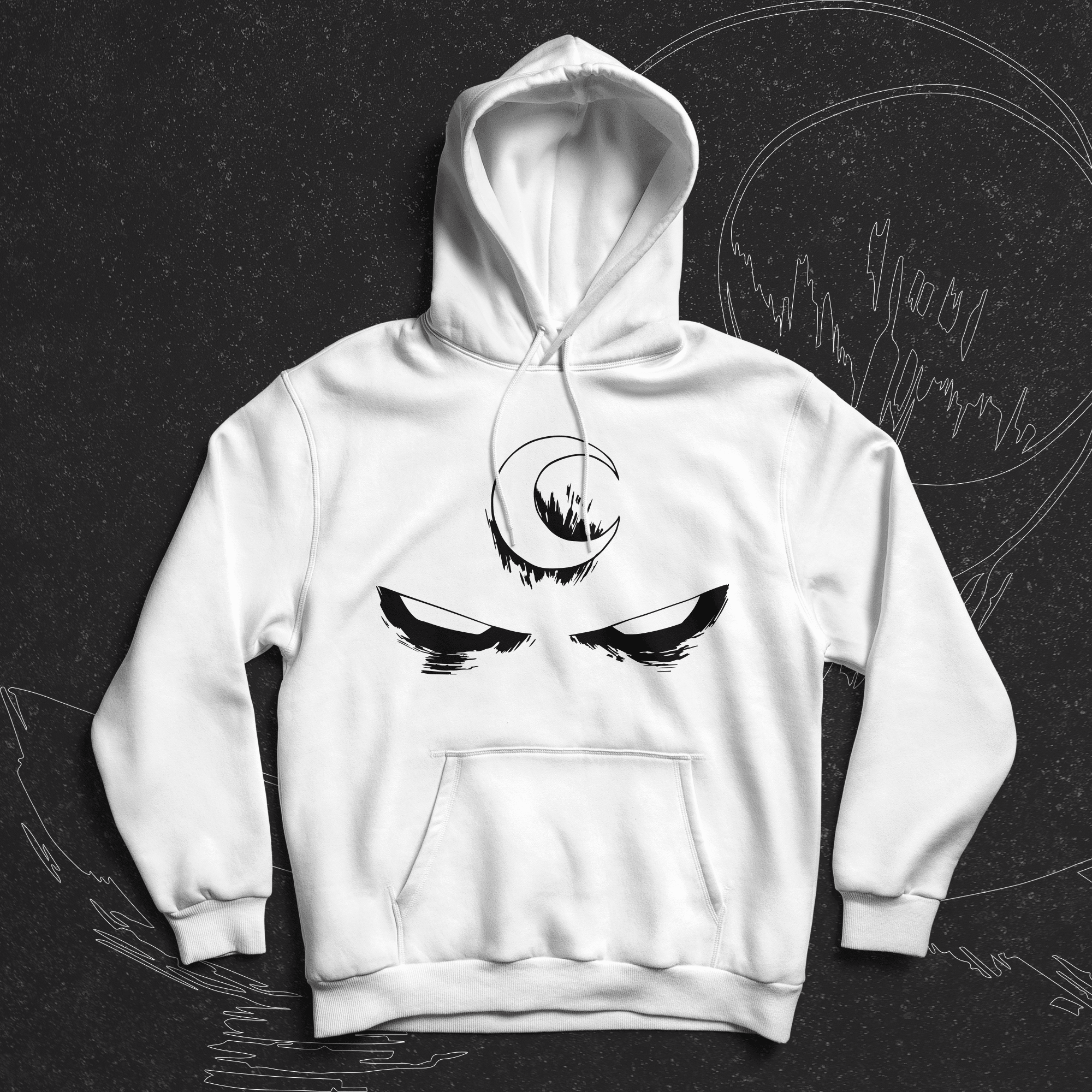 Moon Knight Hoodie - Ministry Of T-Shirt's Affairs