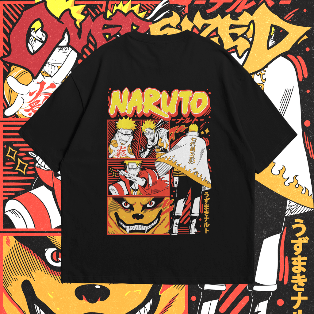 Naruto IV Oversized - Ministry Of T-Shirt's Affairs