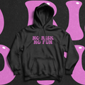 No Risk No Fun Hoodie - Ministry Of T-Shirt's Affairs