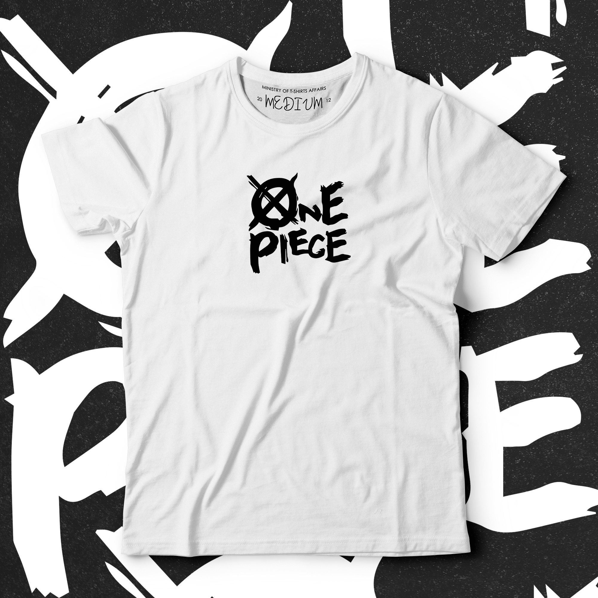 One Piece II - White - Ministry Of T-Shirt's Affairs