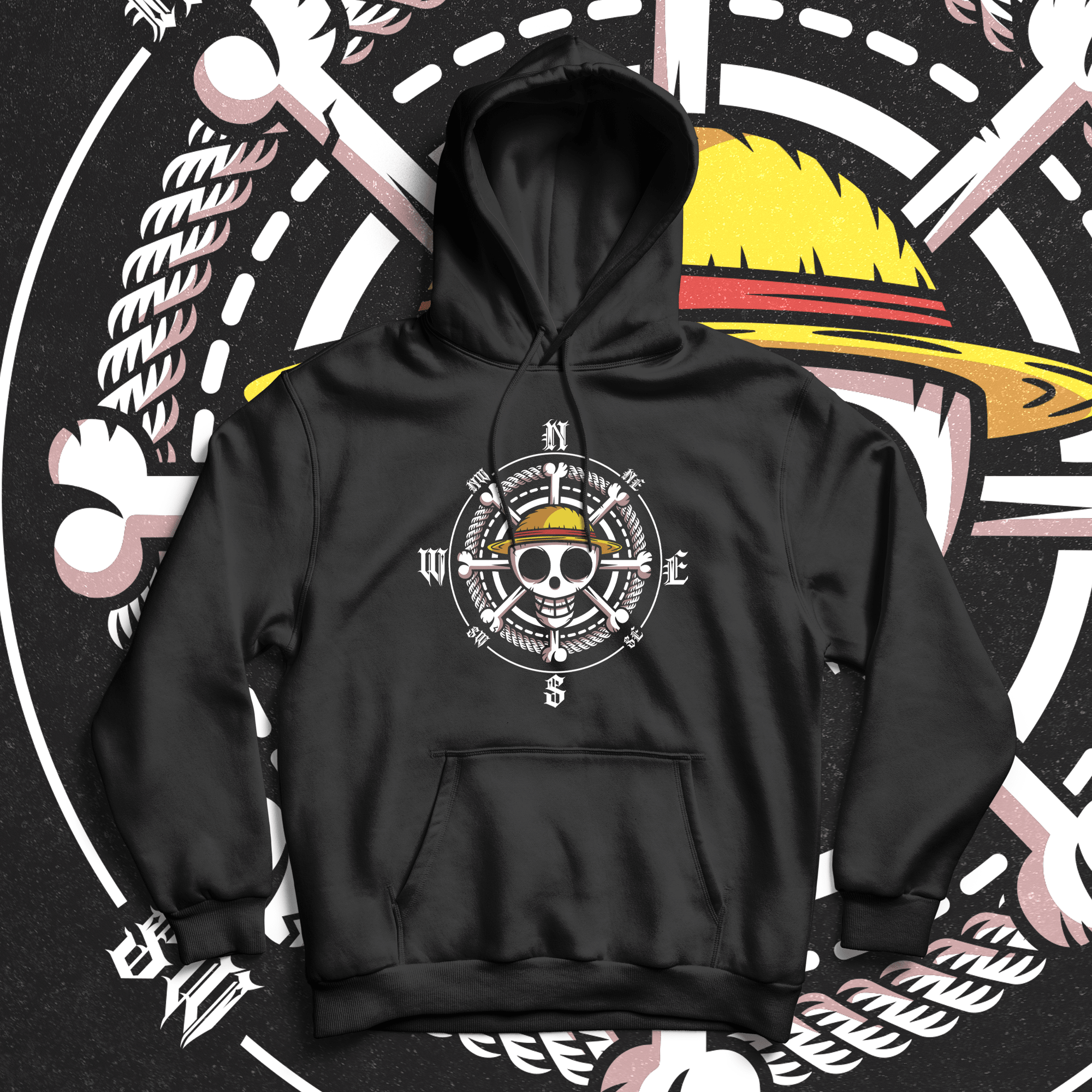 One Piece Luffy Hoodie - Ministry Of T-Shirt's Affairs