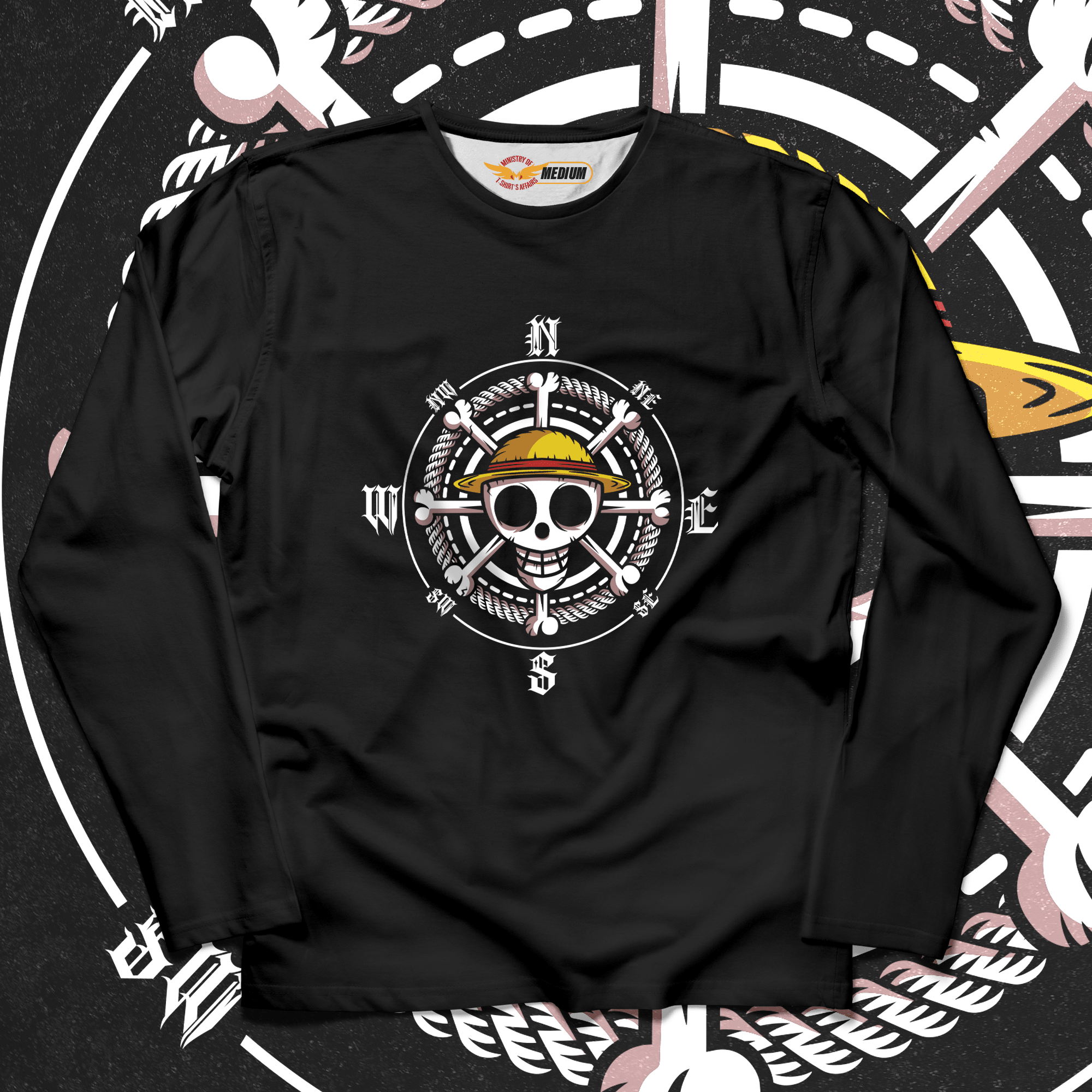 One Piece Luffy Long Sleeves - Ministry Of T-Shirt's Affairs