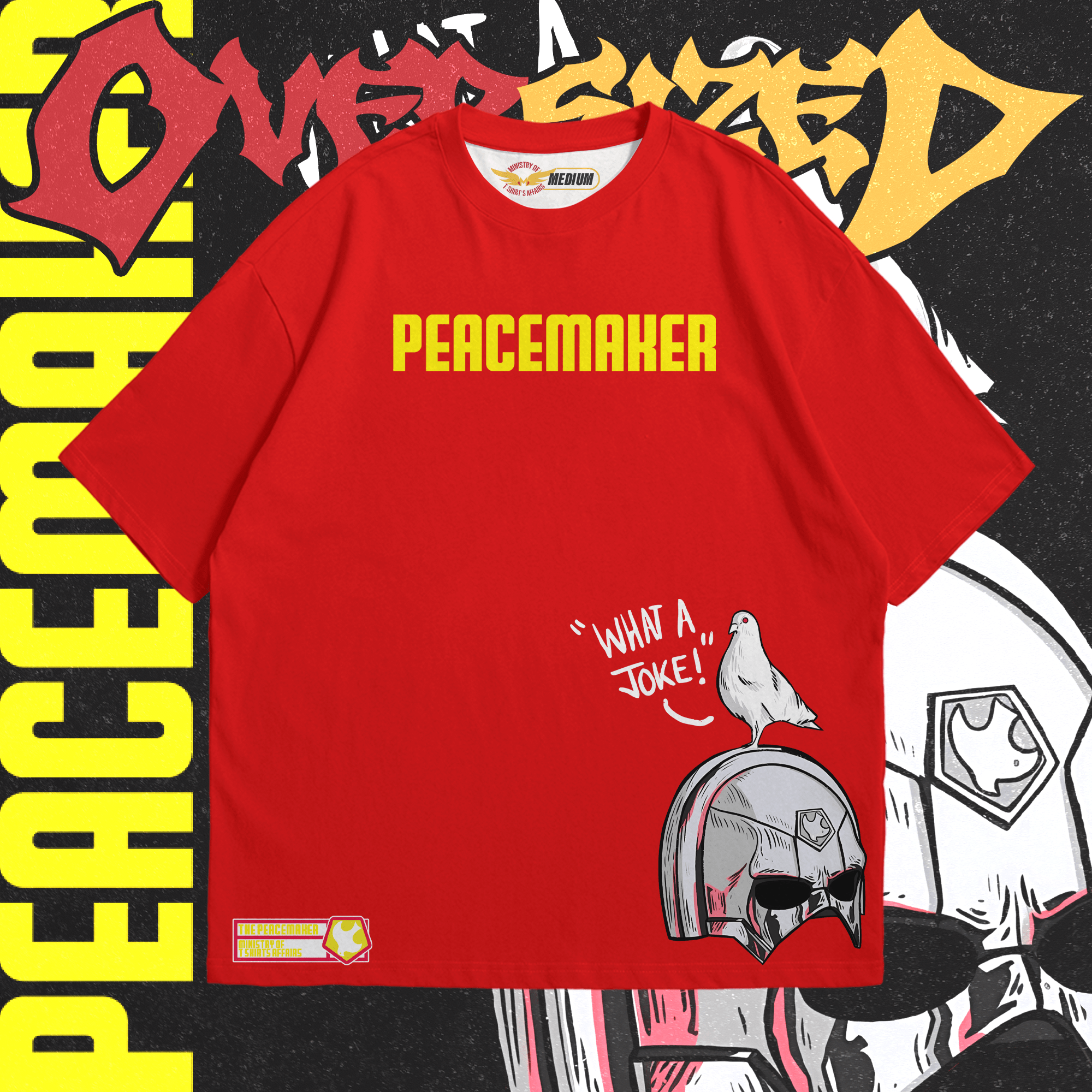 Peacemaker Oversized - Ministry Of T-Shirt's Affairs