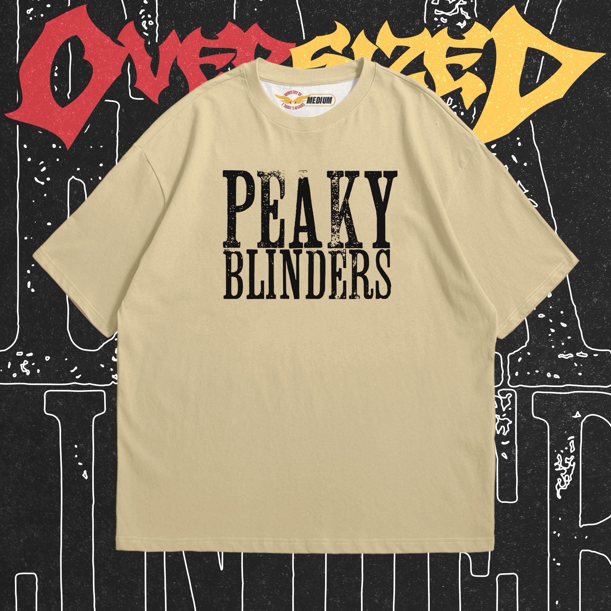 Peaky Blinders Oversized - Ministry Of T-Shirt's Affairs