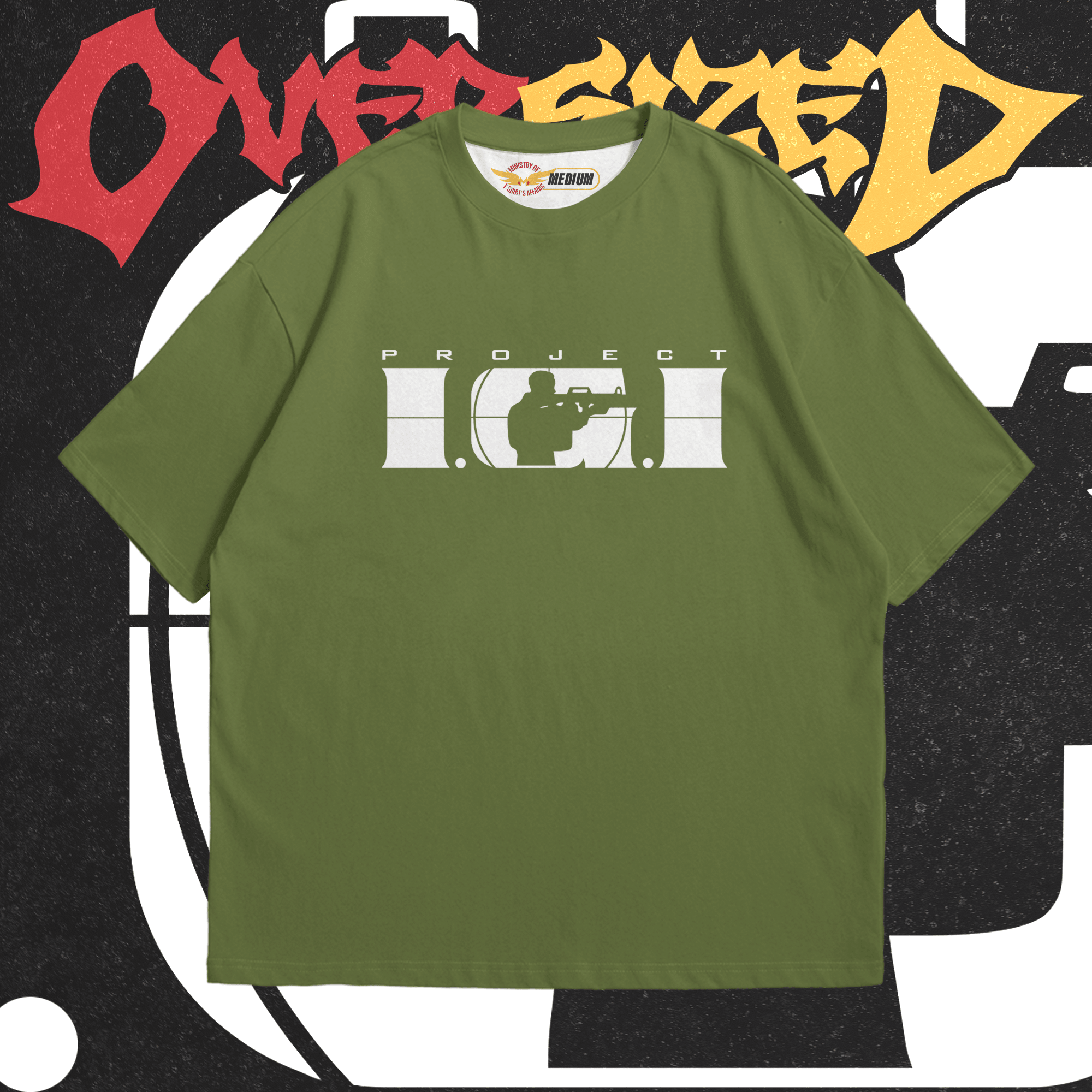 Project IGI Oversized - Ministry Of T-Shirt's Affairs