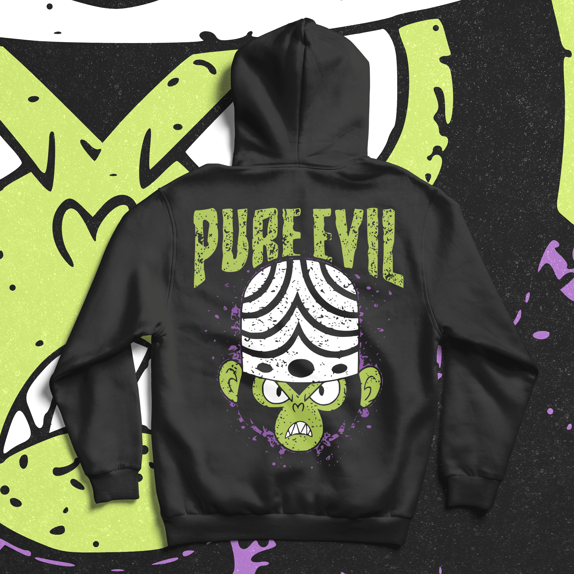 Pure Evil Hoodie - Ministry Of T-Shirt's Affairs