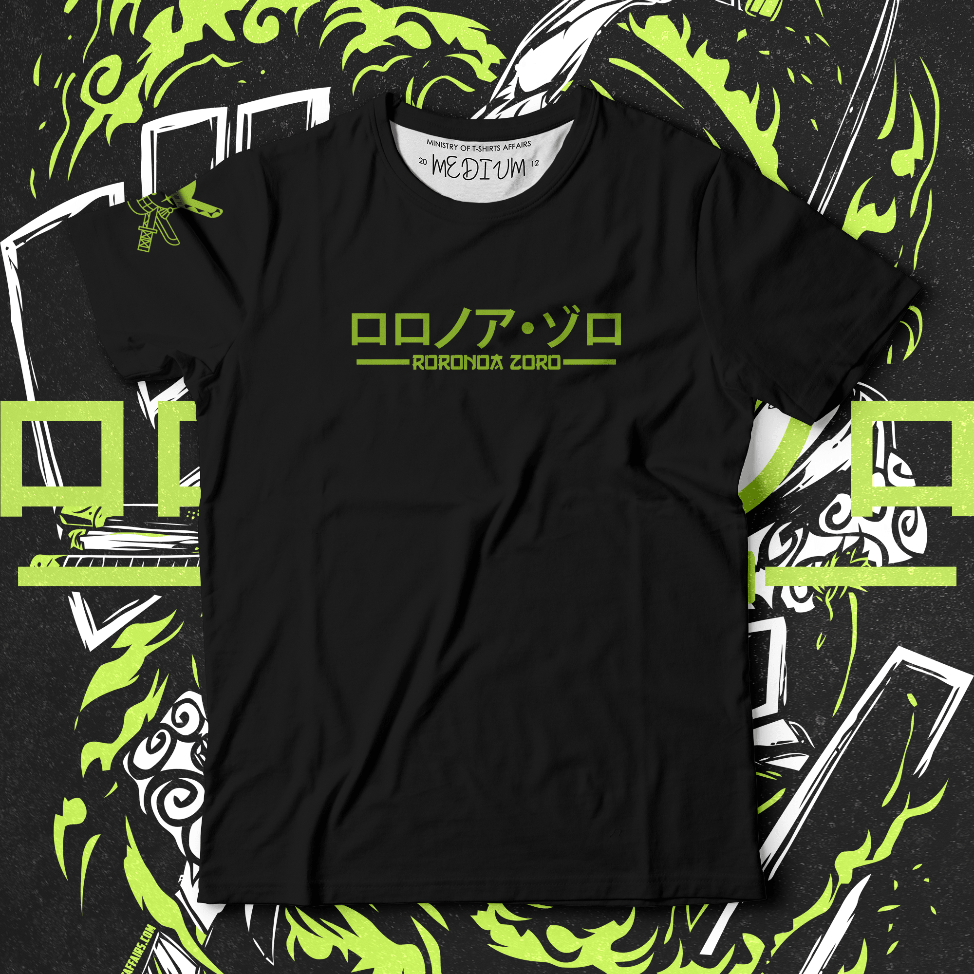 Roronoa Zoro - Ministry Of T-Shirt's Affairs