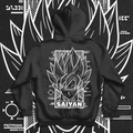 Saiyan Hoodie - Ministry Of T-Shirt's Affairs