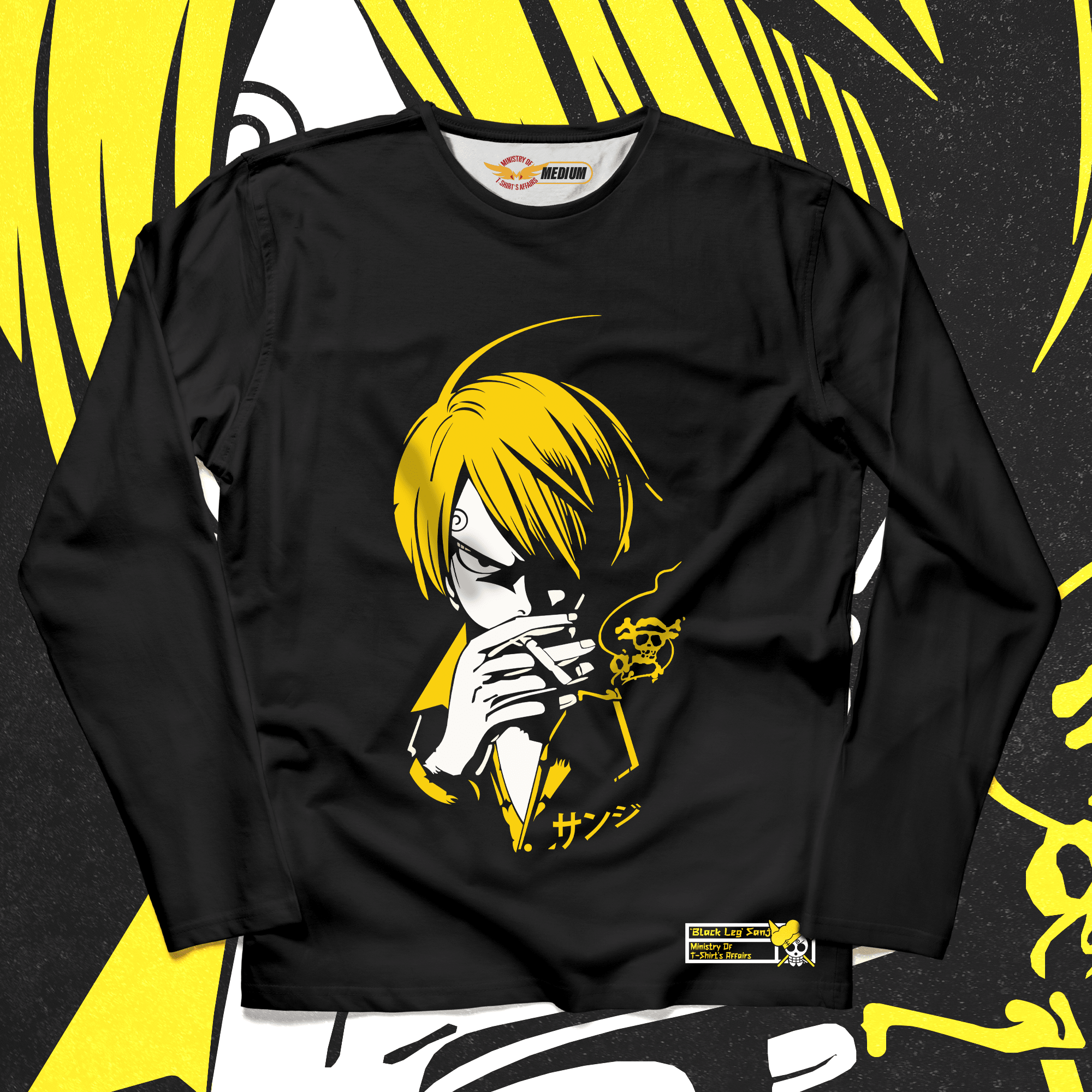 Sanji Long Sleeves - Ministry Of T-Shirt's Affairs