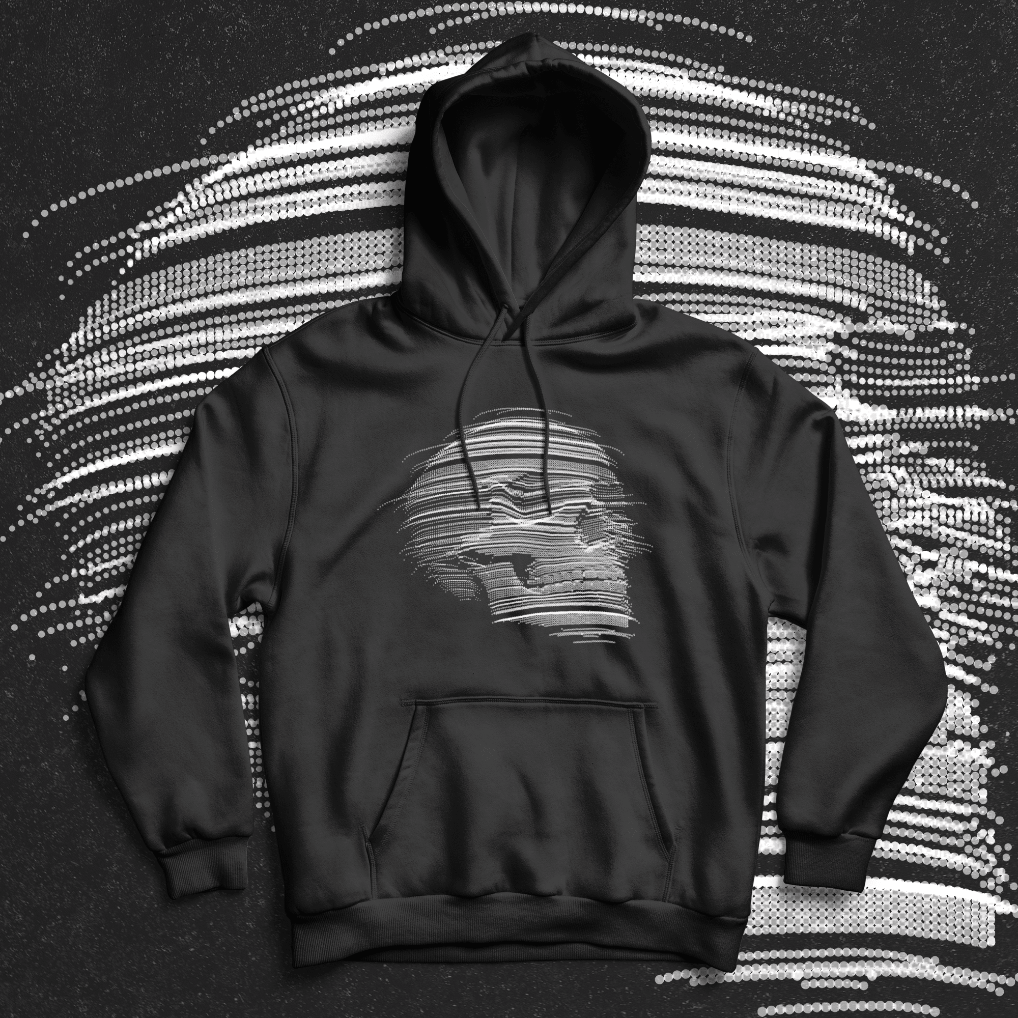 Skull Matrix Hoodie - Ministry Of T-Shirt's Affairs