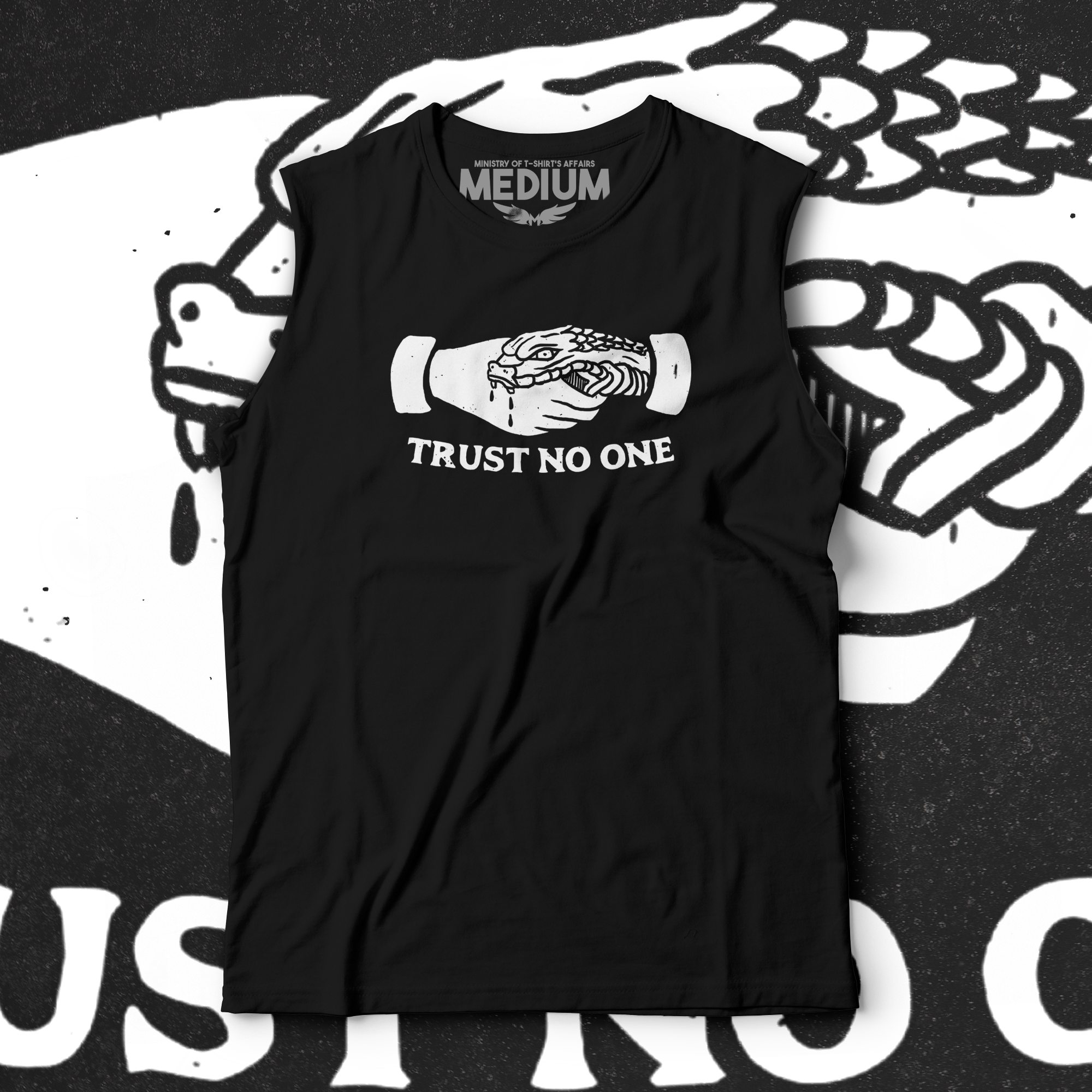 Trust No One Tank Top