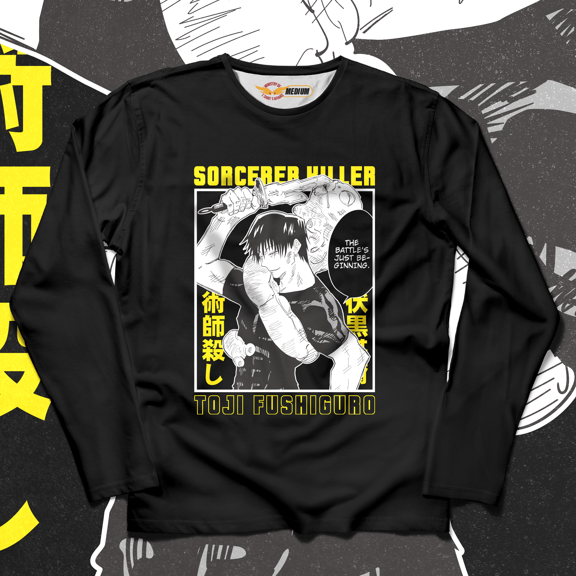 Sorcerer Killer II Long Sleeves - Ministry Of T-Shirt's Affairs