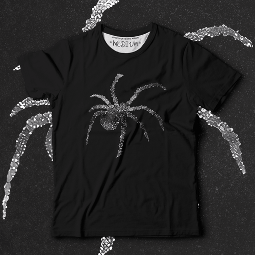 Spider Black - Ministry Of T-Shirt's Affairs