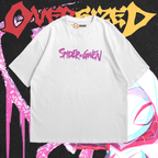 Spider Gwen Glitched Oversized - Ministry Of T-Shirt's Affairs