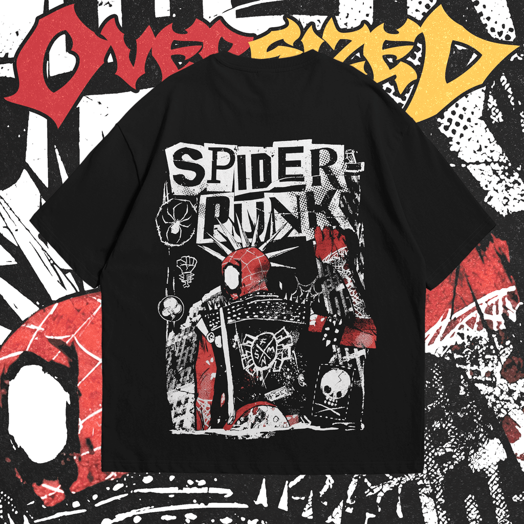Spider-Punk Oversized - Ministry Of T-Shirt's Affairs