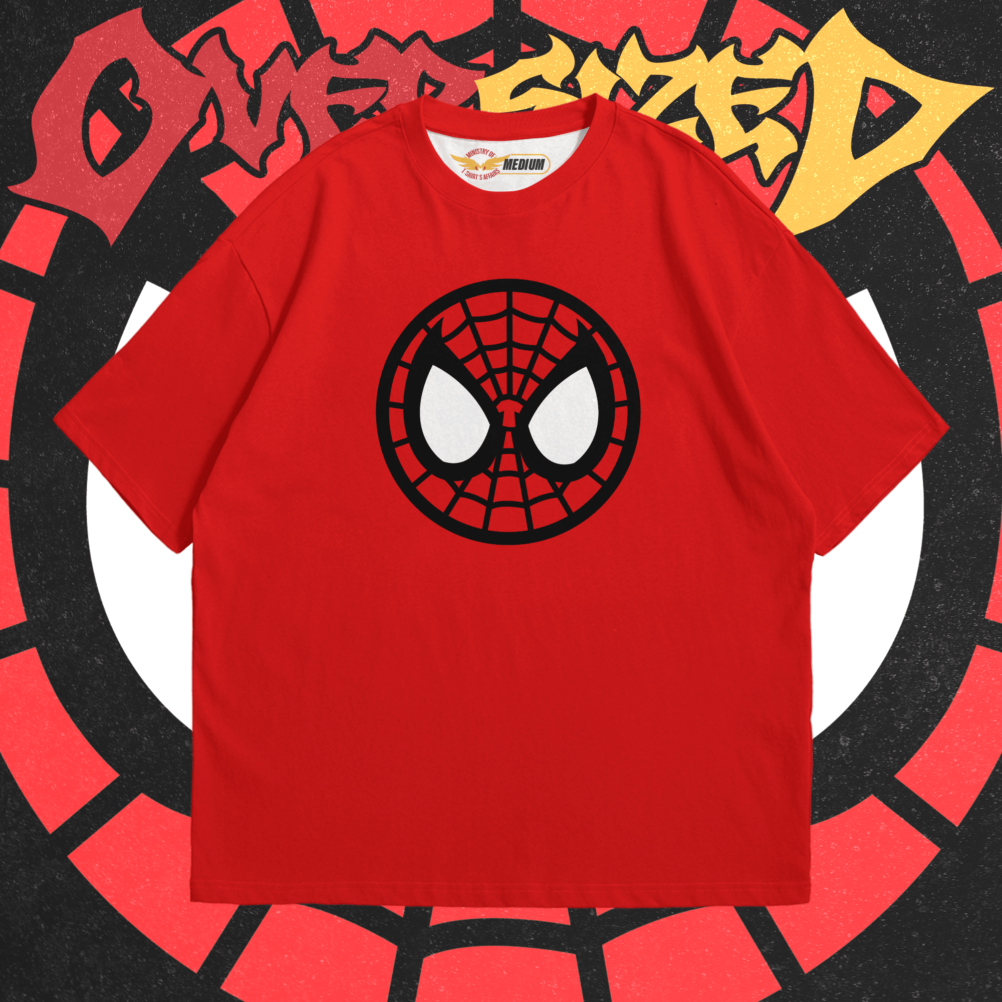Spiderman X Oversized - Ministry Of T-Shirt's Affairs